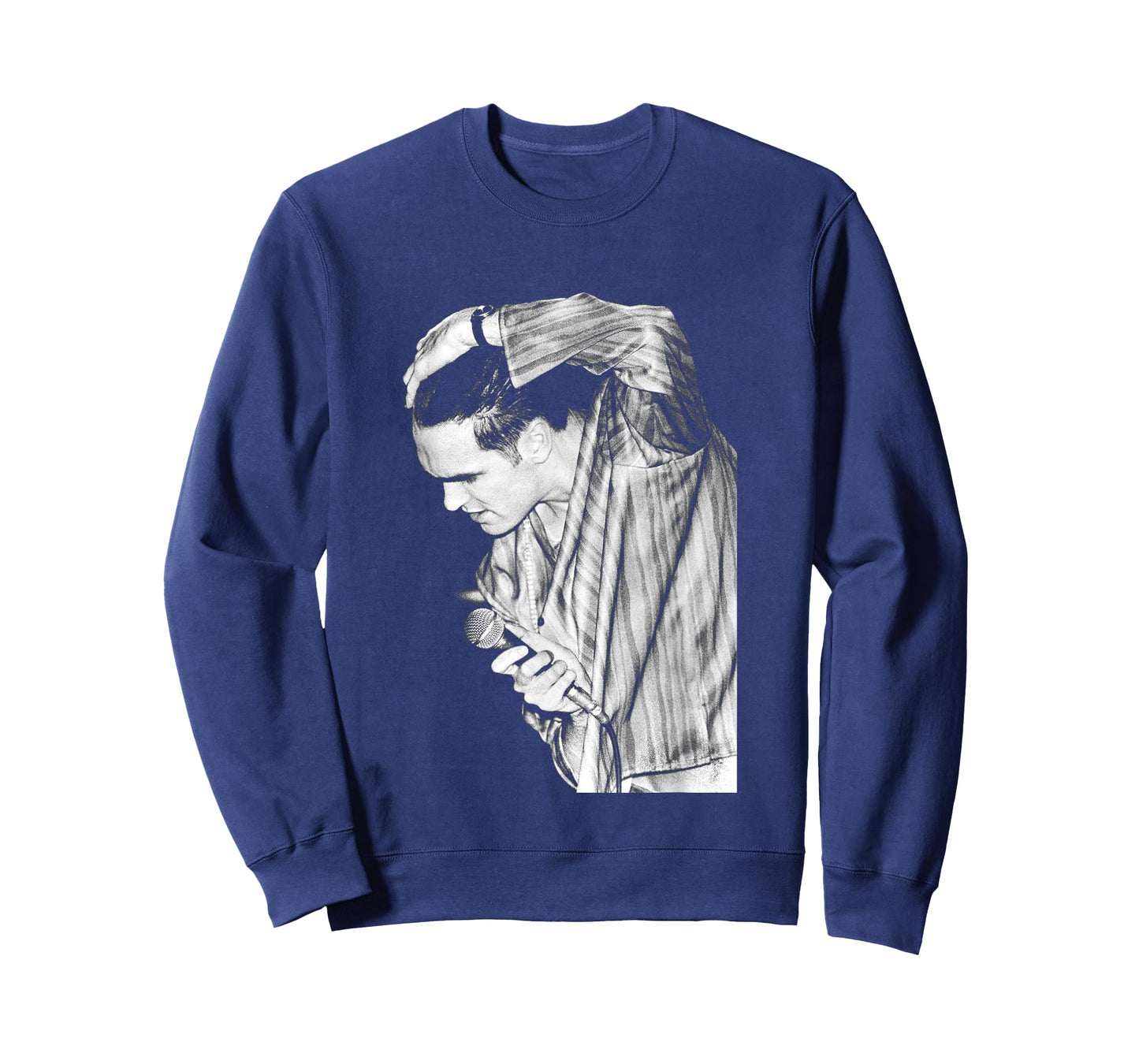 The Smiths Morrissey On Stage 1984 By Stephen Wright T-Shirt