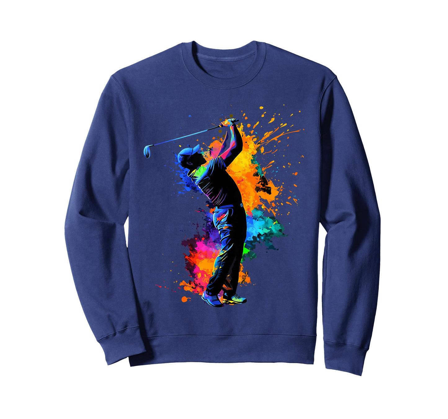 Colorful Golfer Golf Golfing T-Shirt