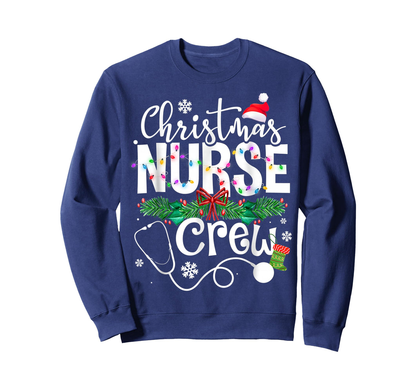 Christmas Nurse Crews Xmas Nursing Matching Holiday T-Shirt