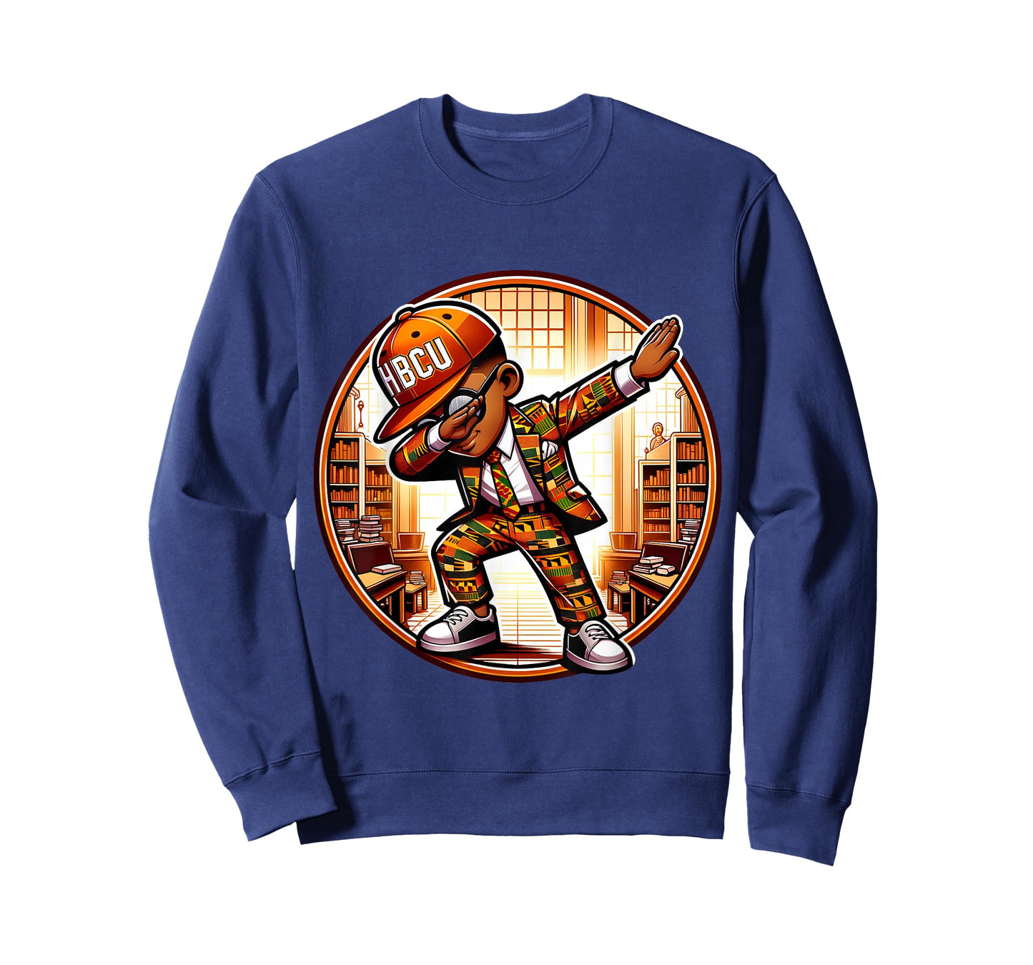 Future HBCU Grad Dabbing Black History Apparel Men Kids BHM T-Shirt