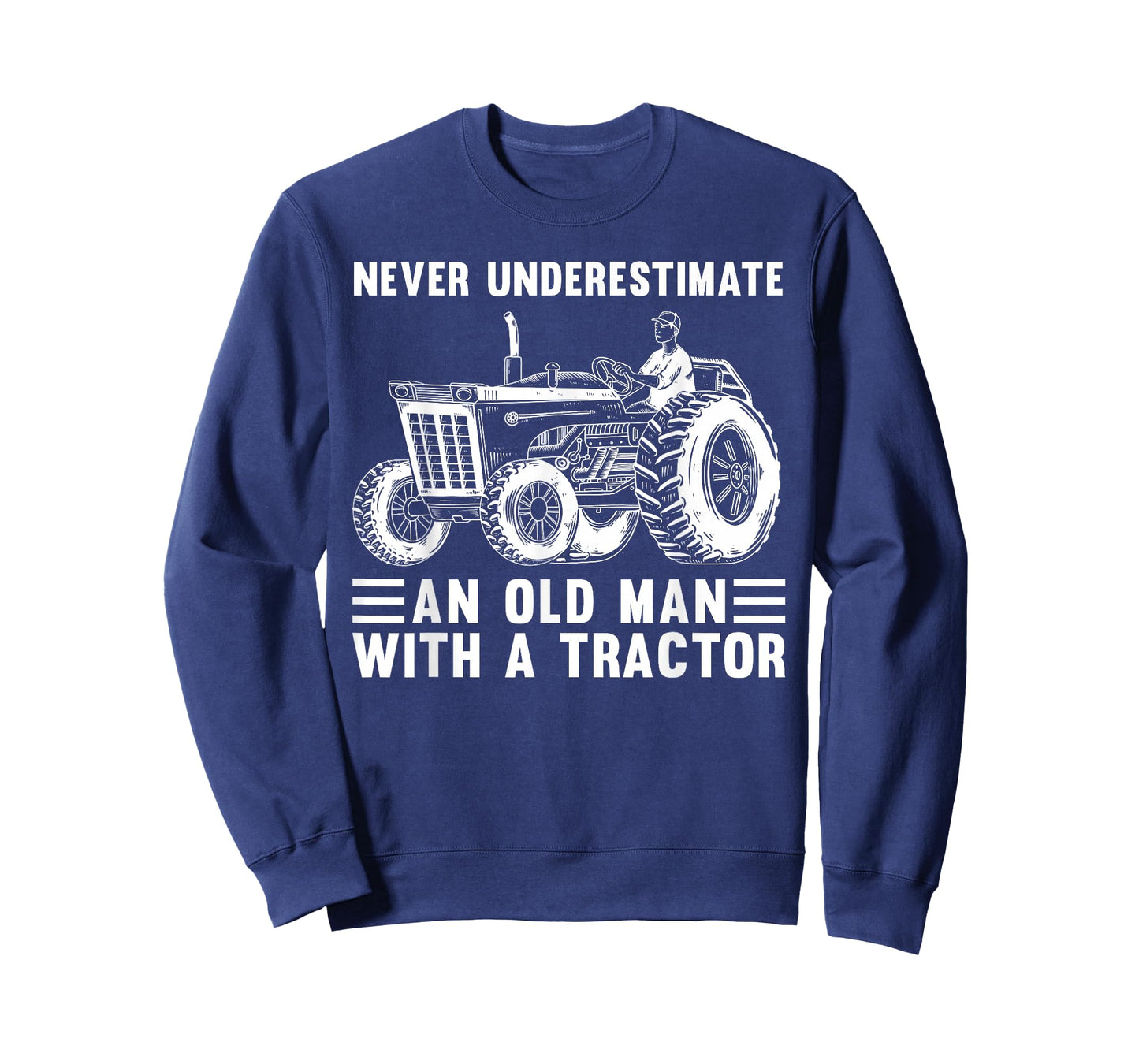 Cool Tractor Design For Grandpa Men Tractor Driver Farming T-Shirt