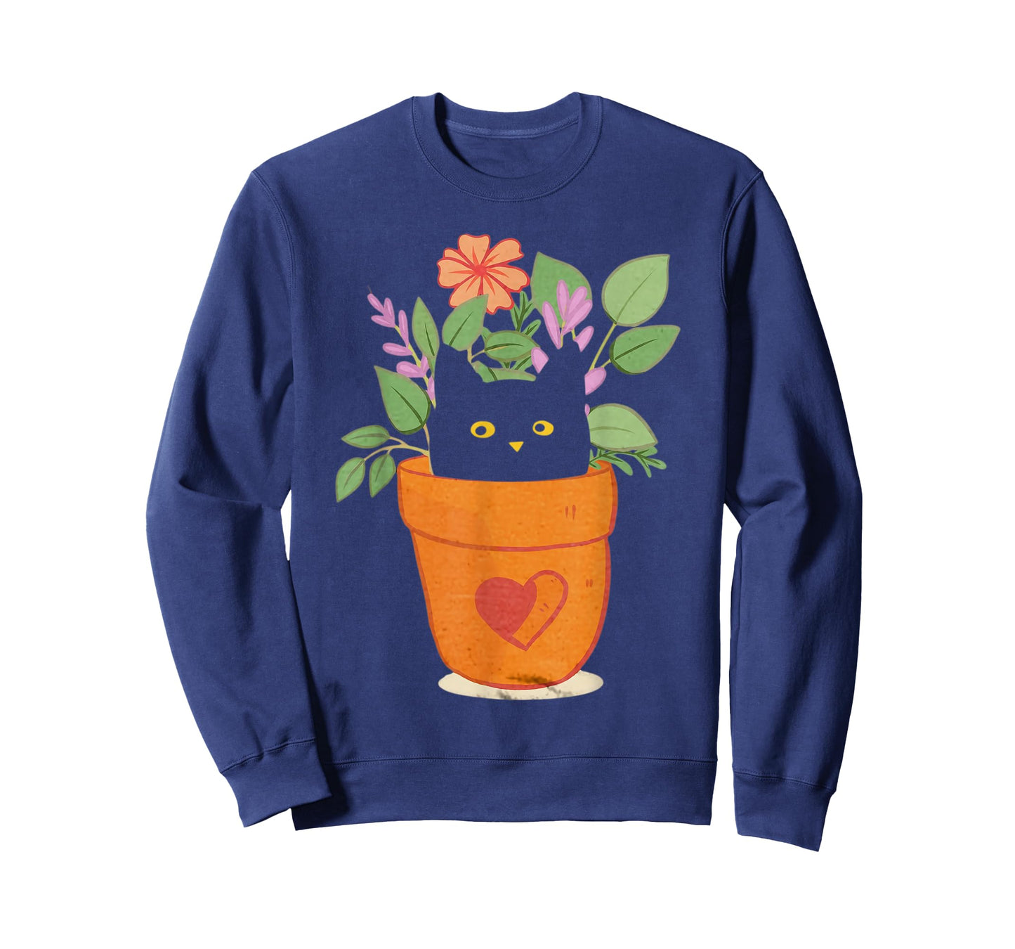 Funny Cat and Plant for Plant Lover Gardener Gardening T-Shirt