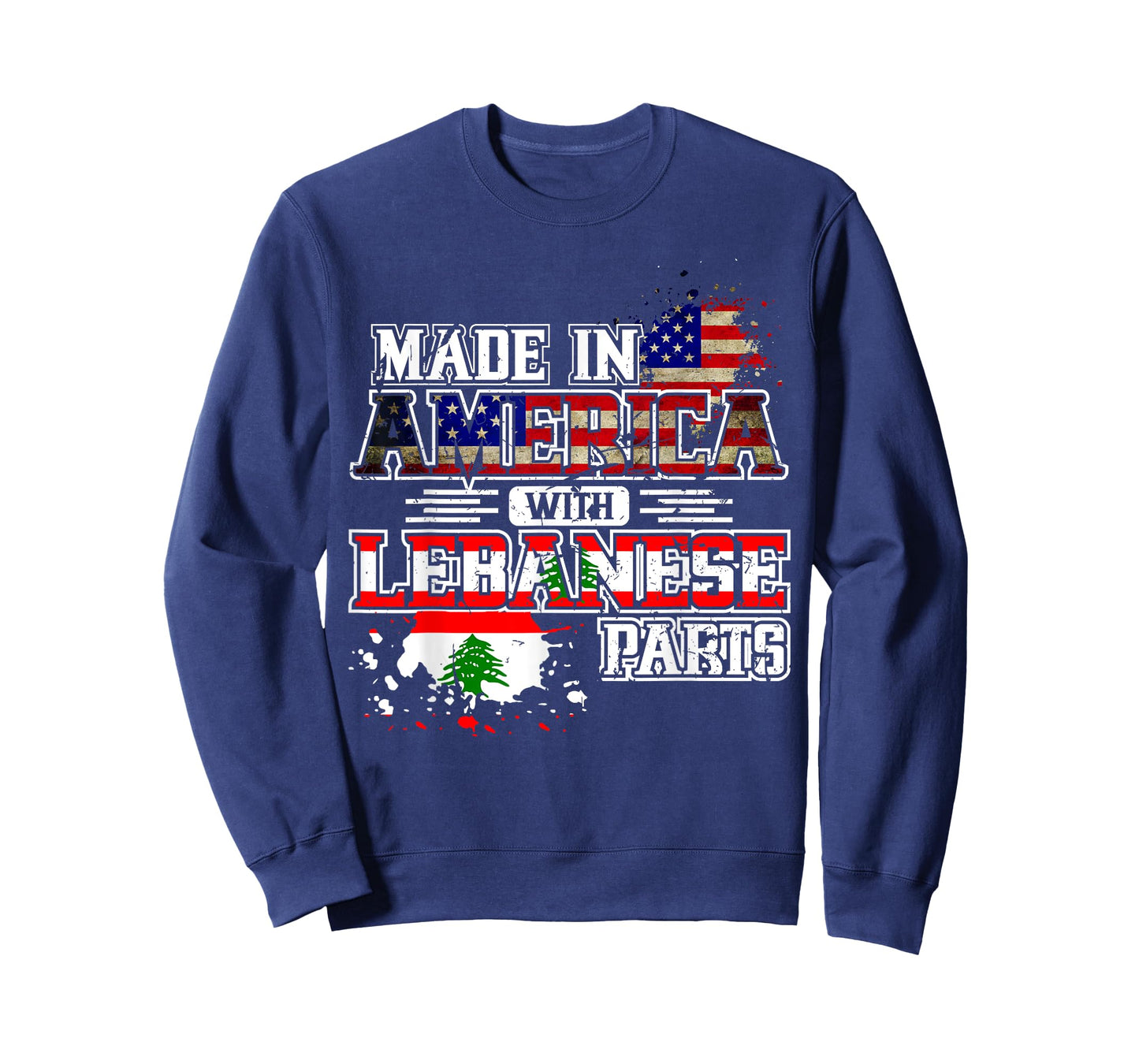 Made in America with Lebanese Parts T-Shirt T-Shirt