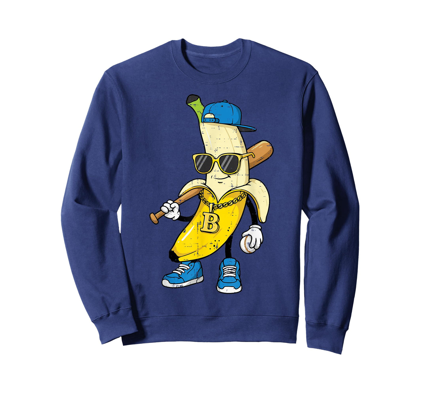Banana Bling Cool Fruit Men Boys Kids T-Shirt
