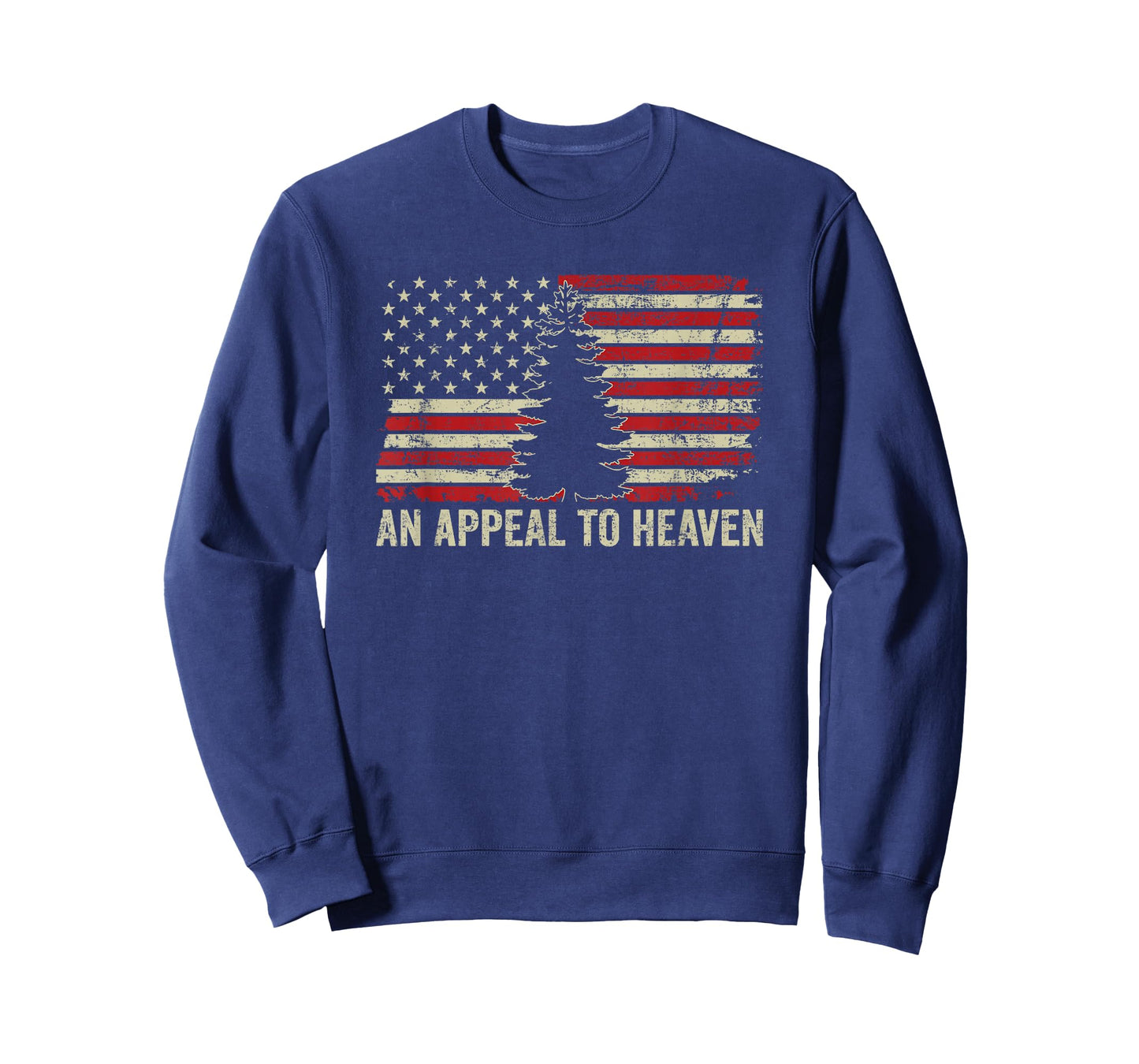 an Appeal to Heaven - USA Revolution Pine Tree American Flag T-Shirt