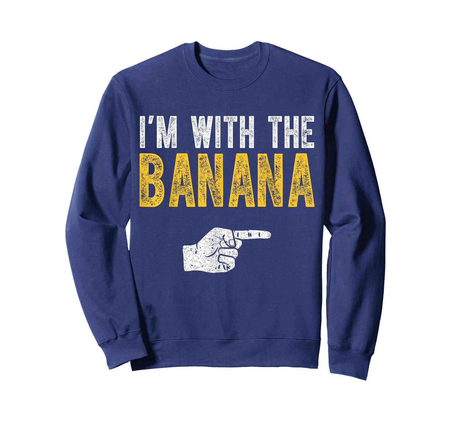I'm With The Banana Costume Halloween Matching Couple T-Shirt