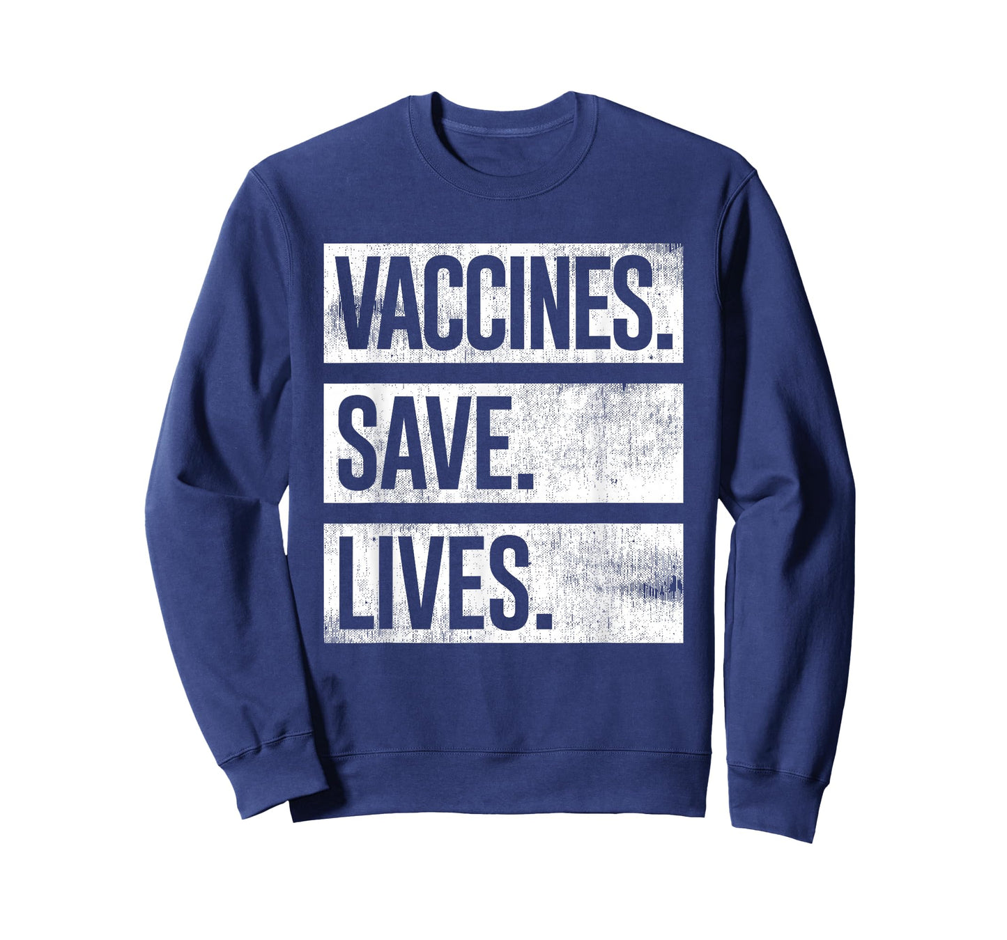 Cool Distressed Pro Vaccine - Vaccines Save Lives T-Shirt