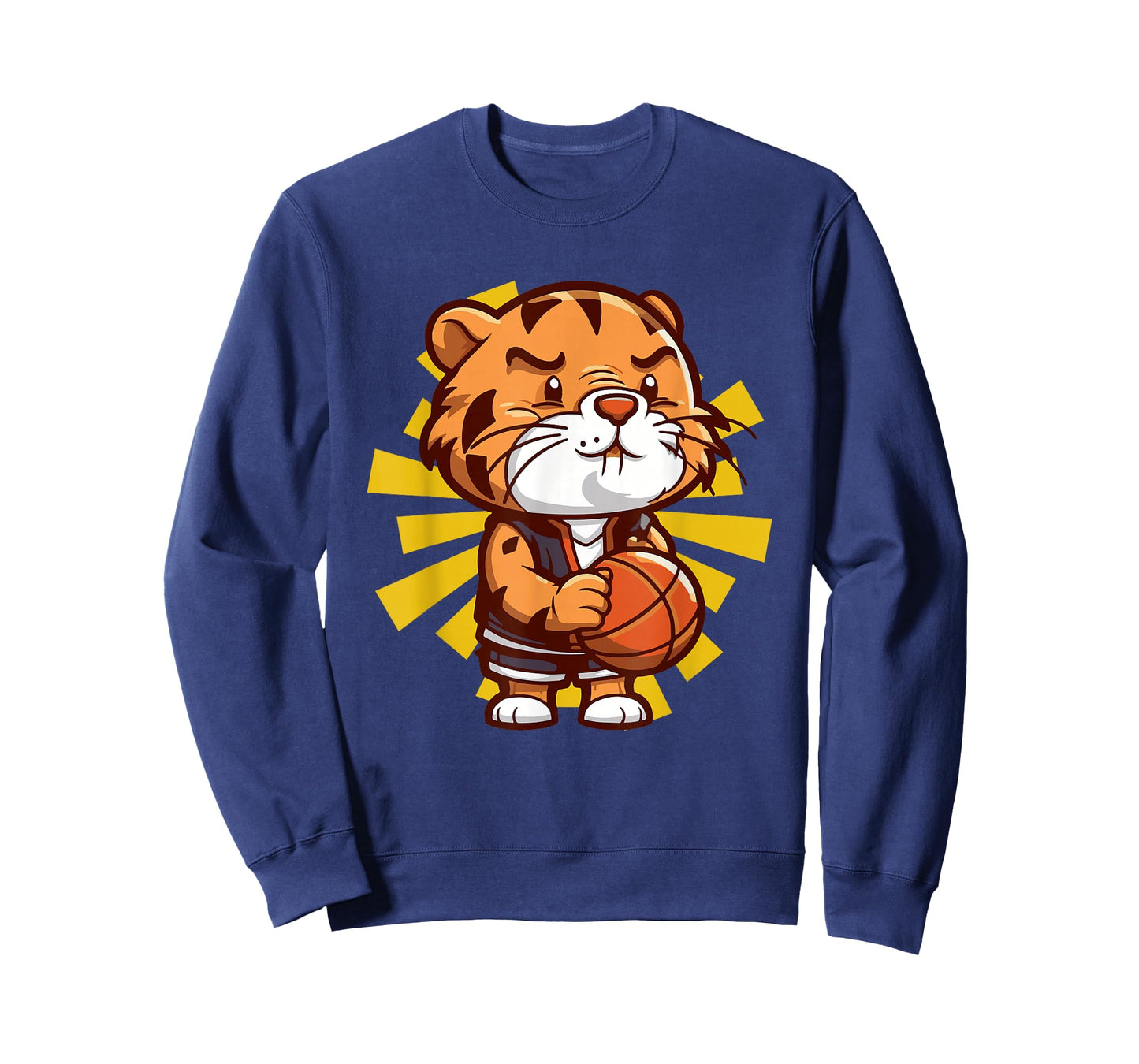 Tiger Basketball Player Ball Sports Jungle Animal T-Shirt