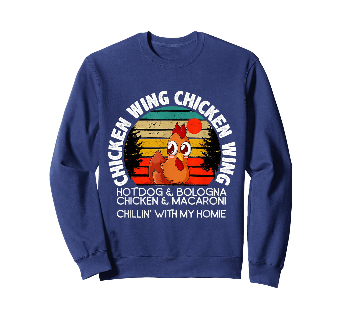Chicken Wing Chicken Wing Hot Dog Bologna Macaroni T-Shirt