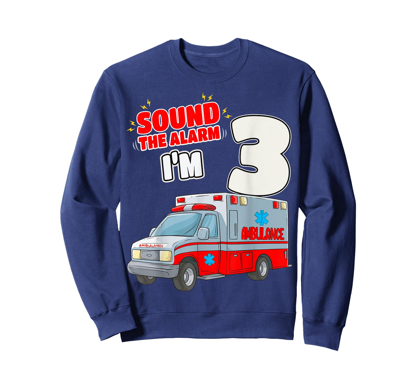 3rd Birthday Medical Ambulance EMT 3 Years Old EMS Paramedic T-Shirt