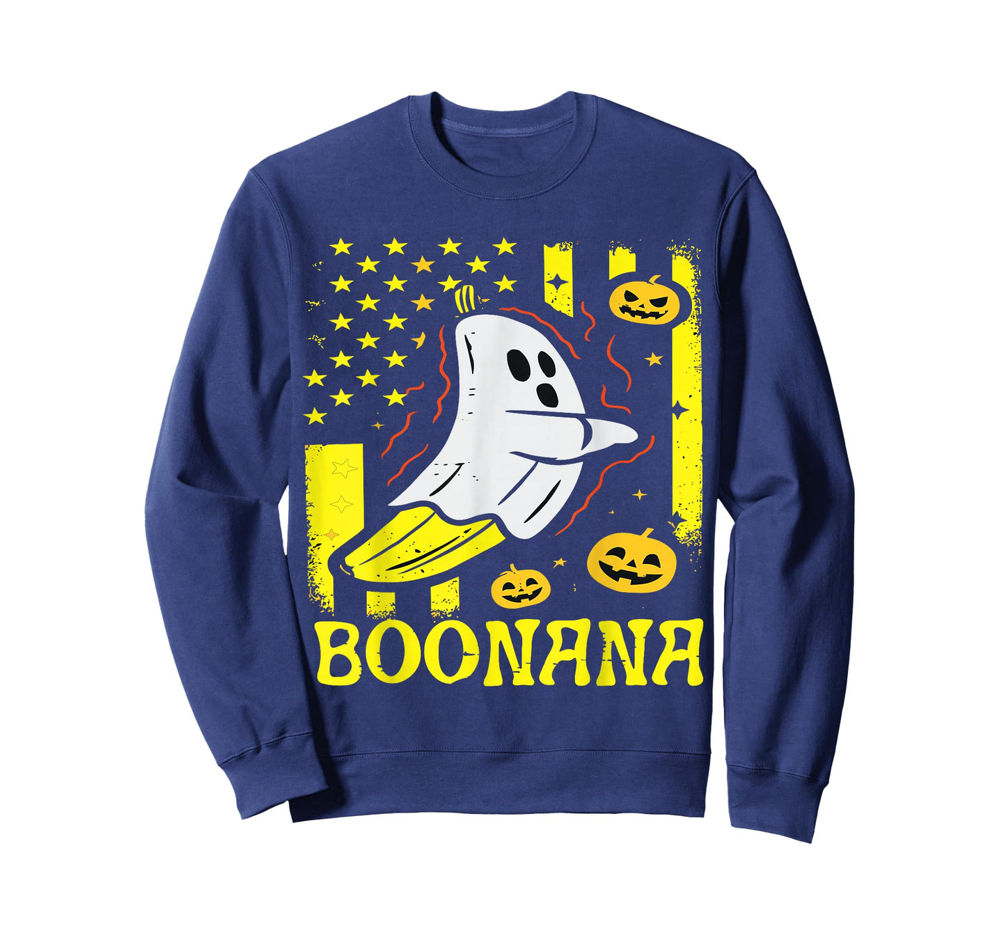 Boonana Ghost Banana Halloween Shirt Funny for Men Women T-Shirt