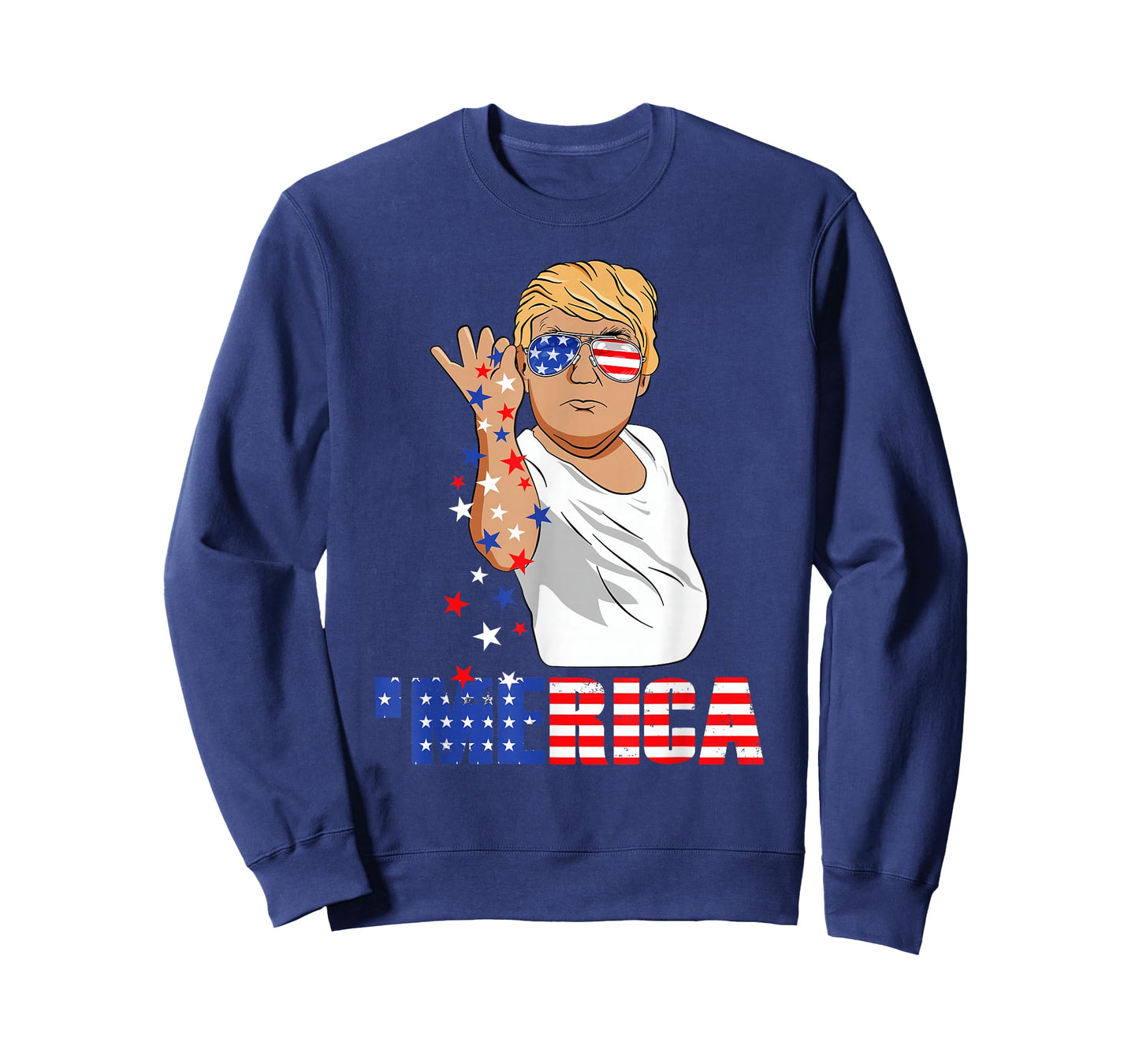 Funny Trump Salt Merica Freedom 4th of July T-Shirt Gifts T-Shirt