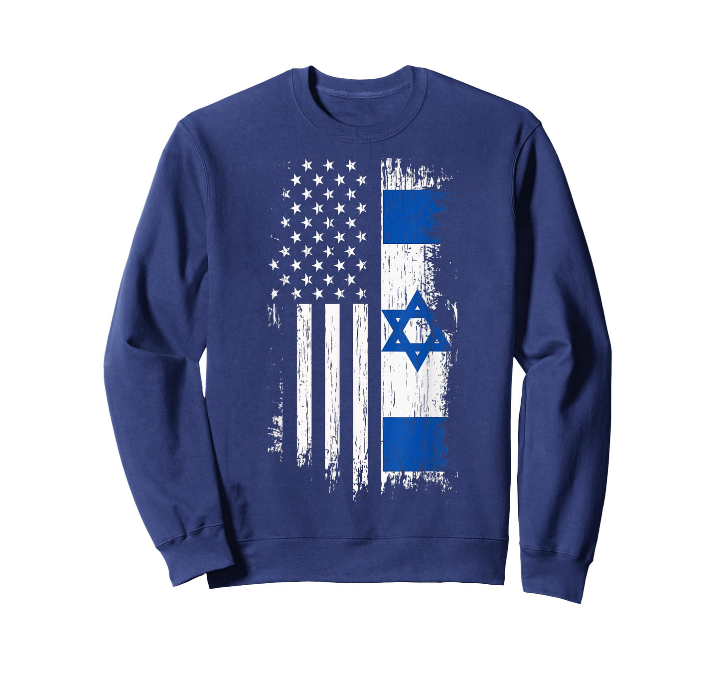 Israeli American Flag T-Shirt - Pride Israel USA Shirt T-Shirt