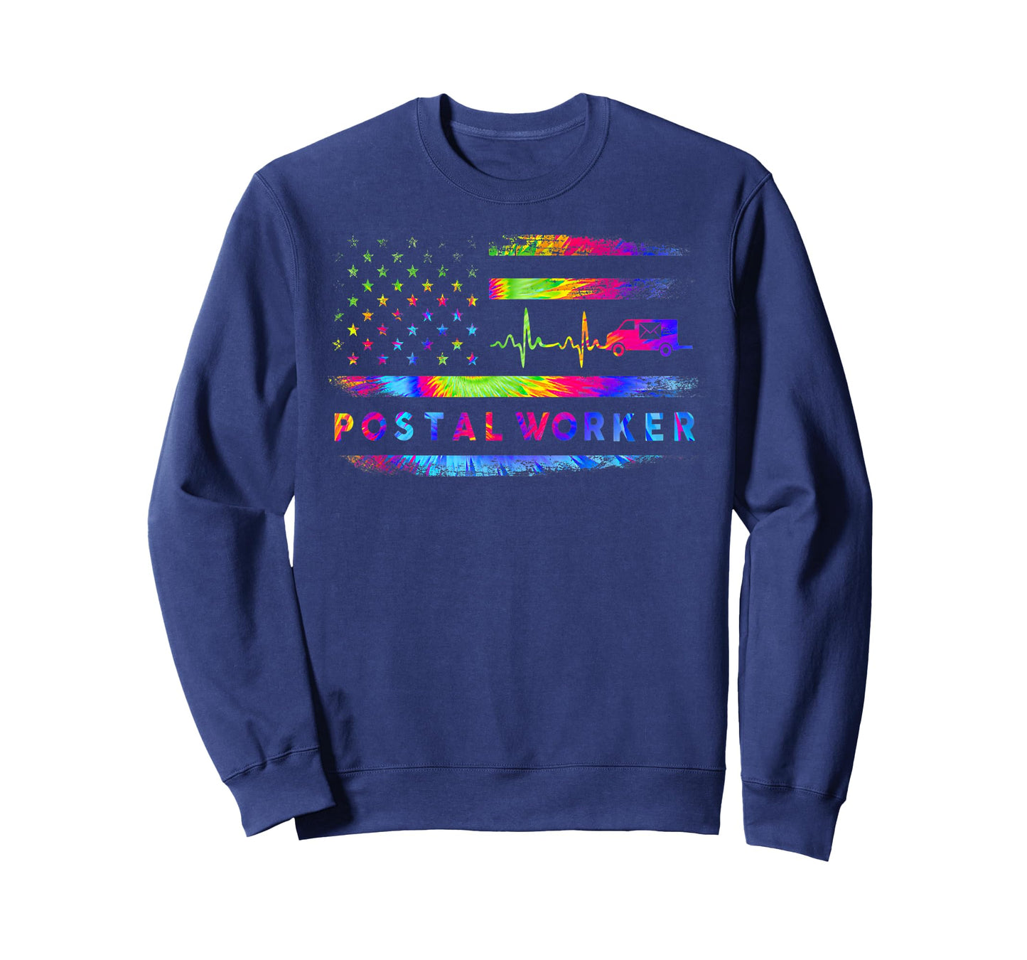 Vintage Postal Worker American Flag US Postal Service T-Shirt