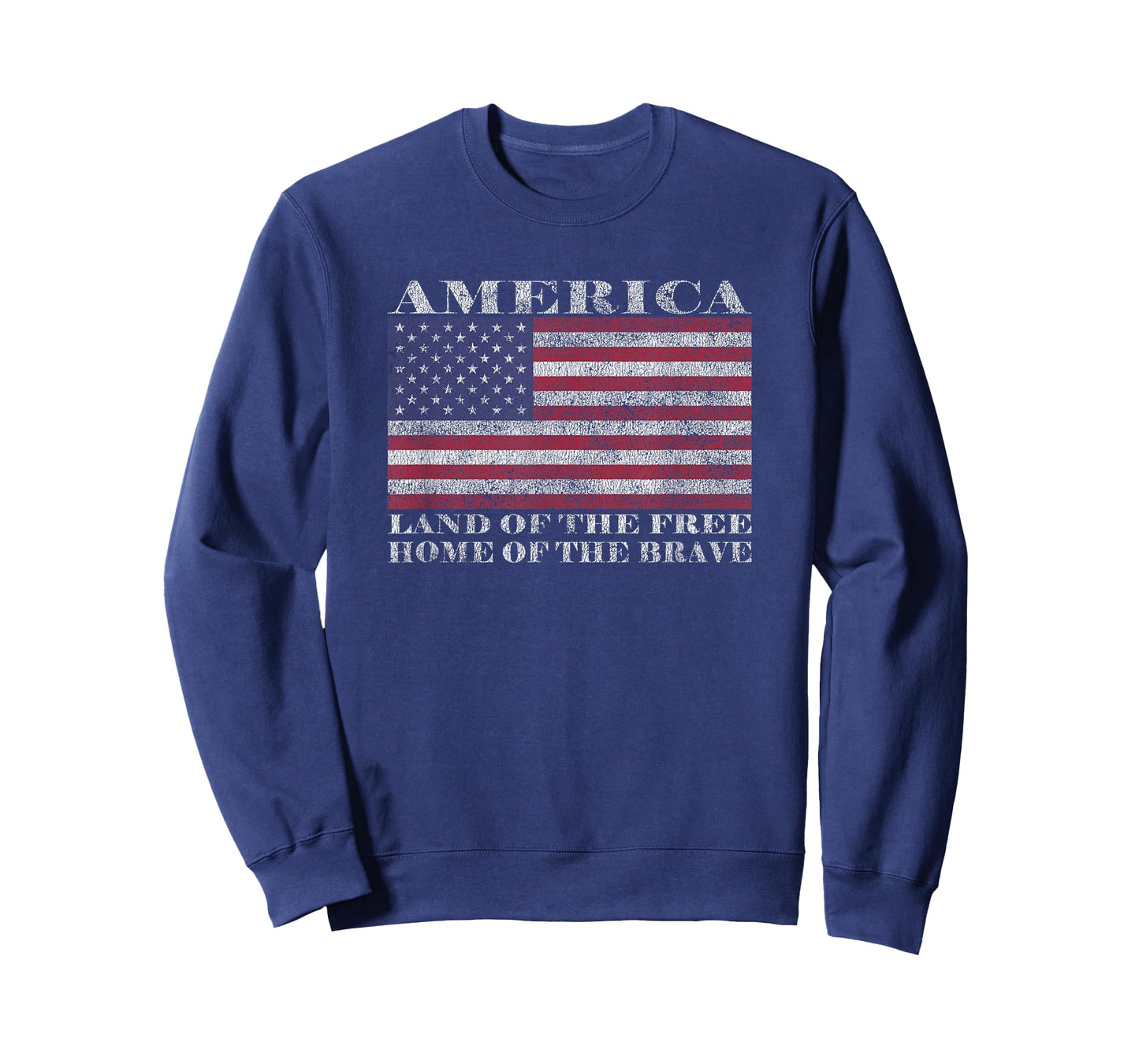America Land Of The Free Home Of The Brave T-Shirt T-Shirt