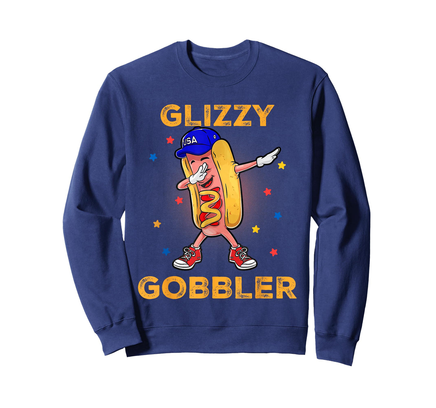 Funny Glizzy Gobbler Hotdog Men Women T-Shirt
