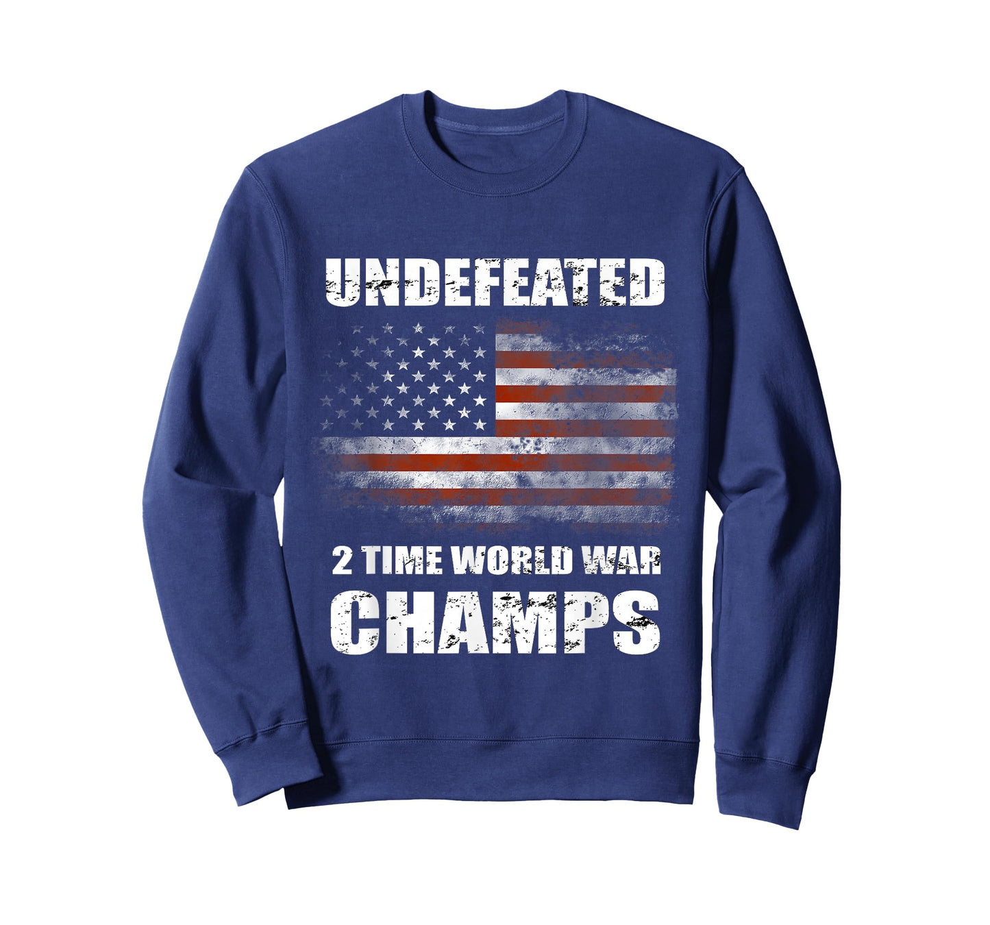 Undefeated 2 Time World War T Shirt 4th Of July Shirts Gifts T-Shirt