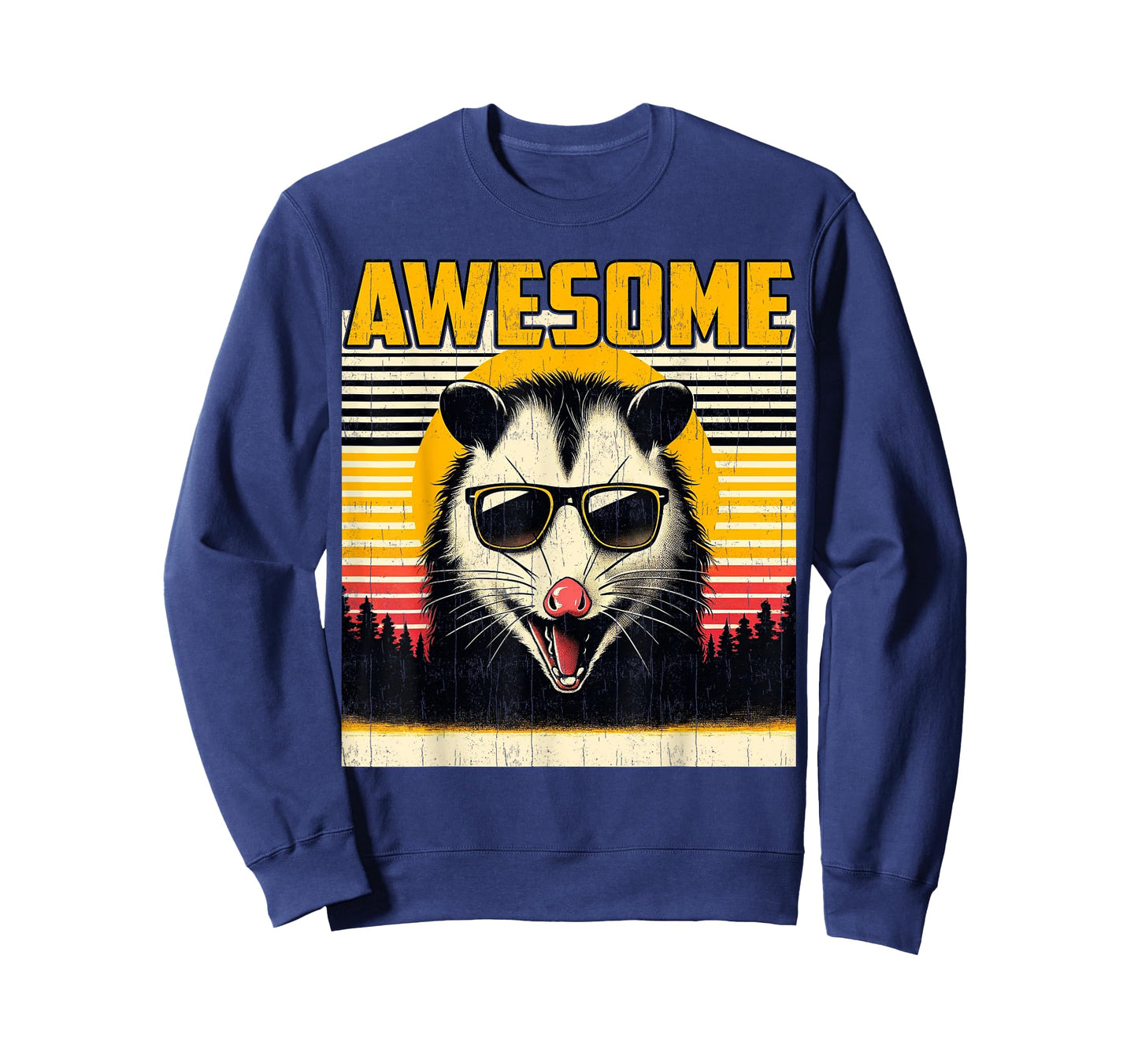 Opossum-Shirt Funny Awesome Possum Men Dad Father's Day T-Shirt