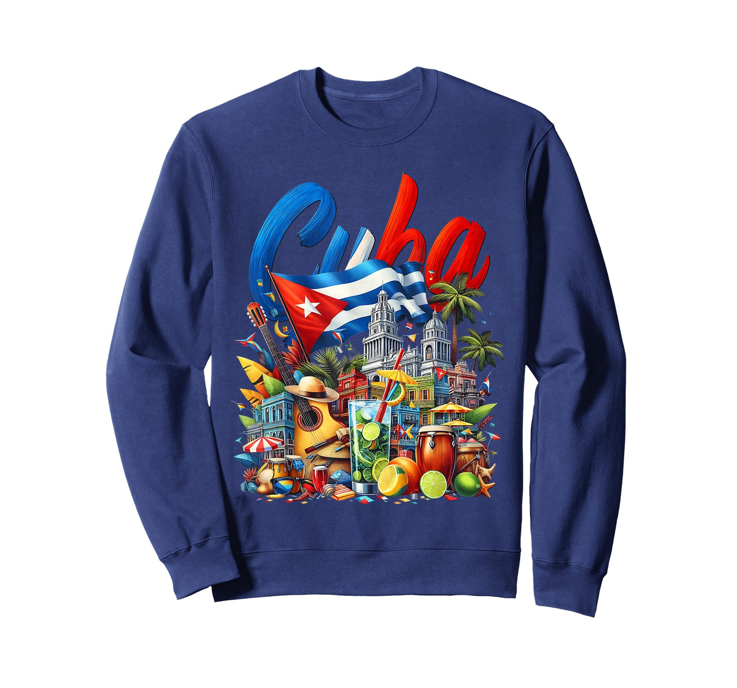 Cuba National Hispanic Heritage Month Cuban Flag T-Shirt