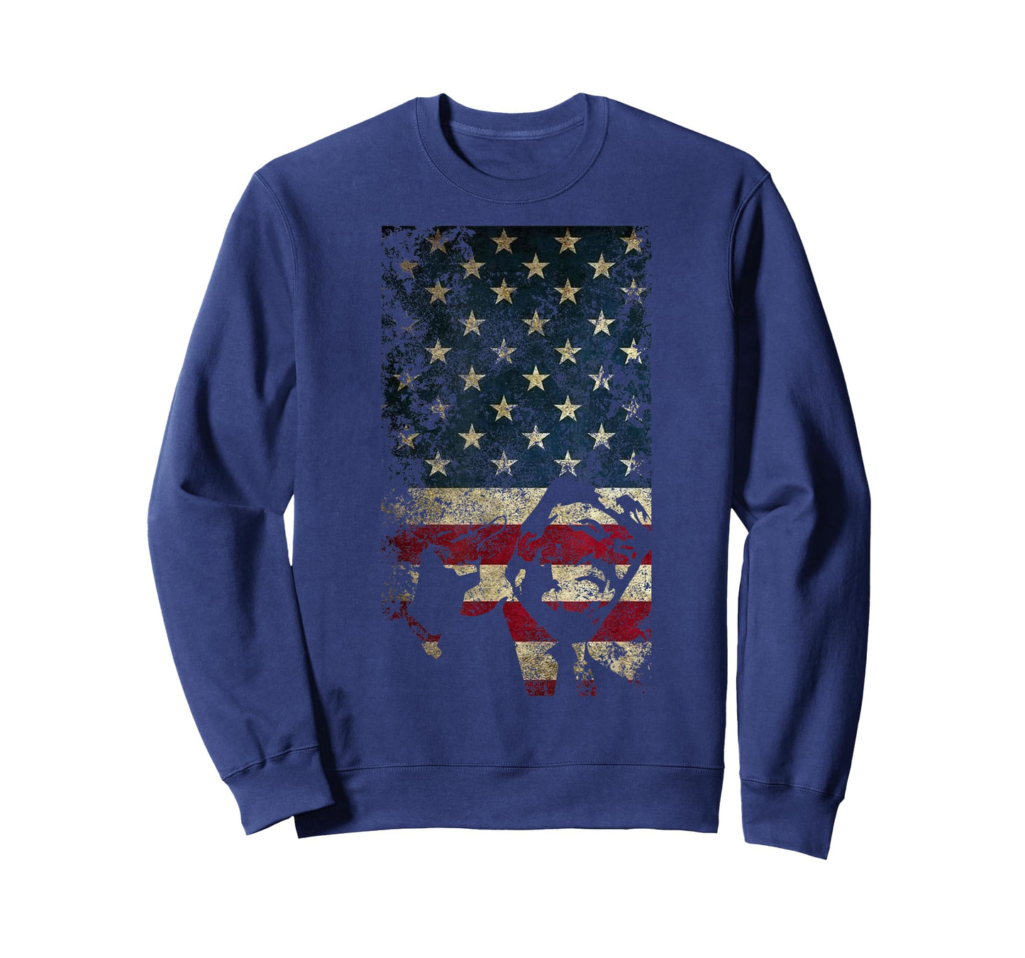 Trump American Flag Patriotic Jersey Politics USA T-Shirt