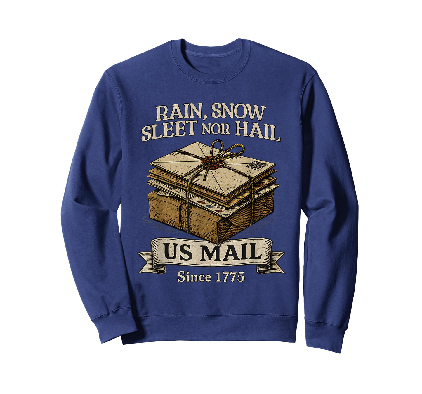 Postal Worker Delivering U.S. Mail 1775-2025 250 Years T-Shirt