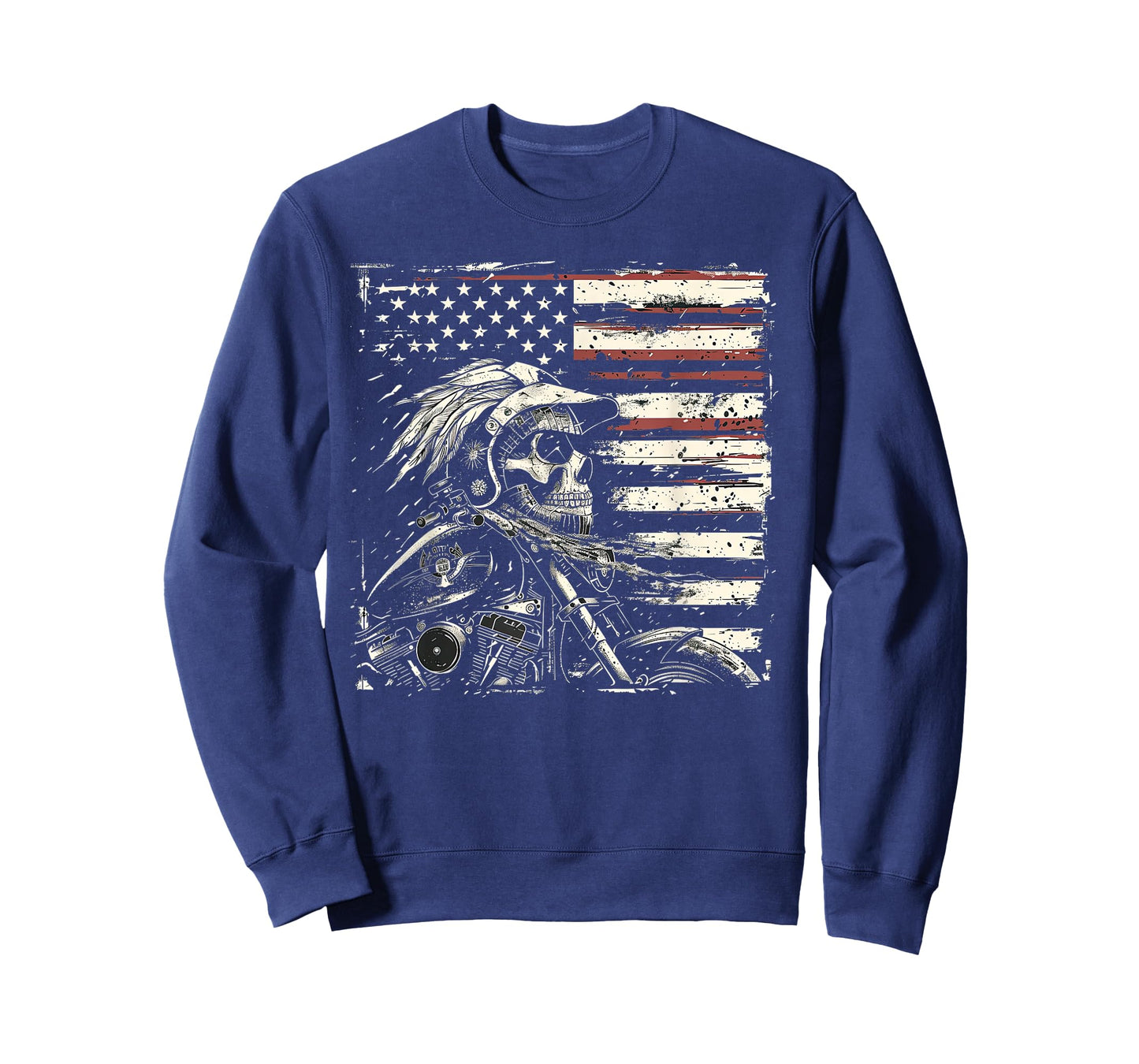 Native American Bikes Motorcycle Indian Bikers Old Classic T-Shirt
