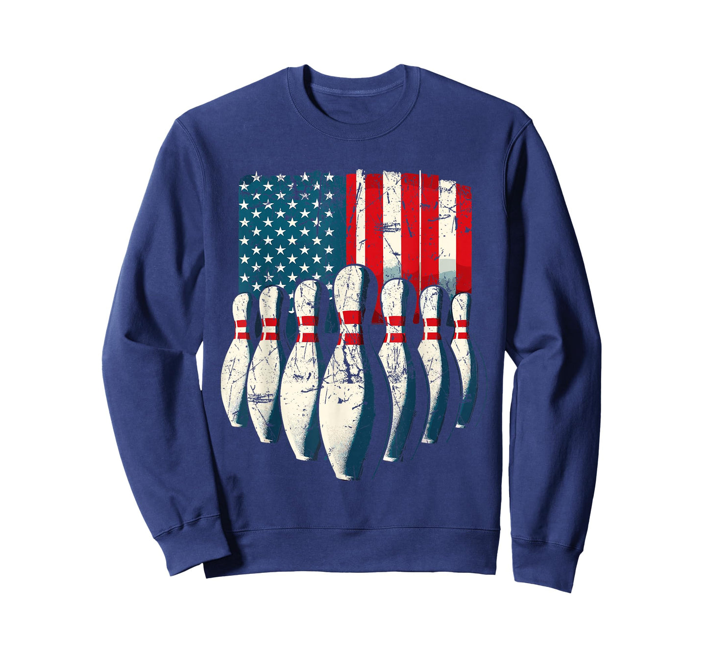 American Flag Bowling T-Shirt