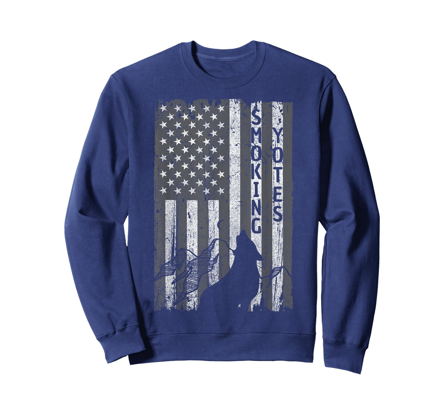 Vintage US Flag Coyote Hunting Hunter Tee Hunters Gift T-Shirt