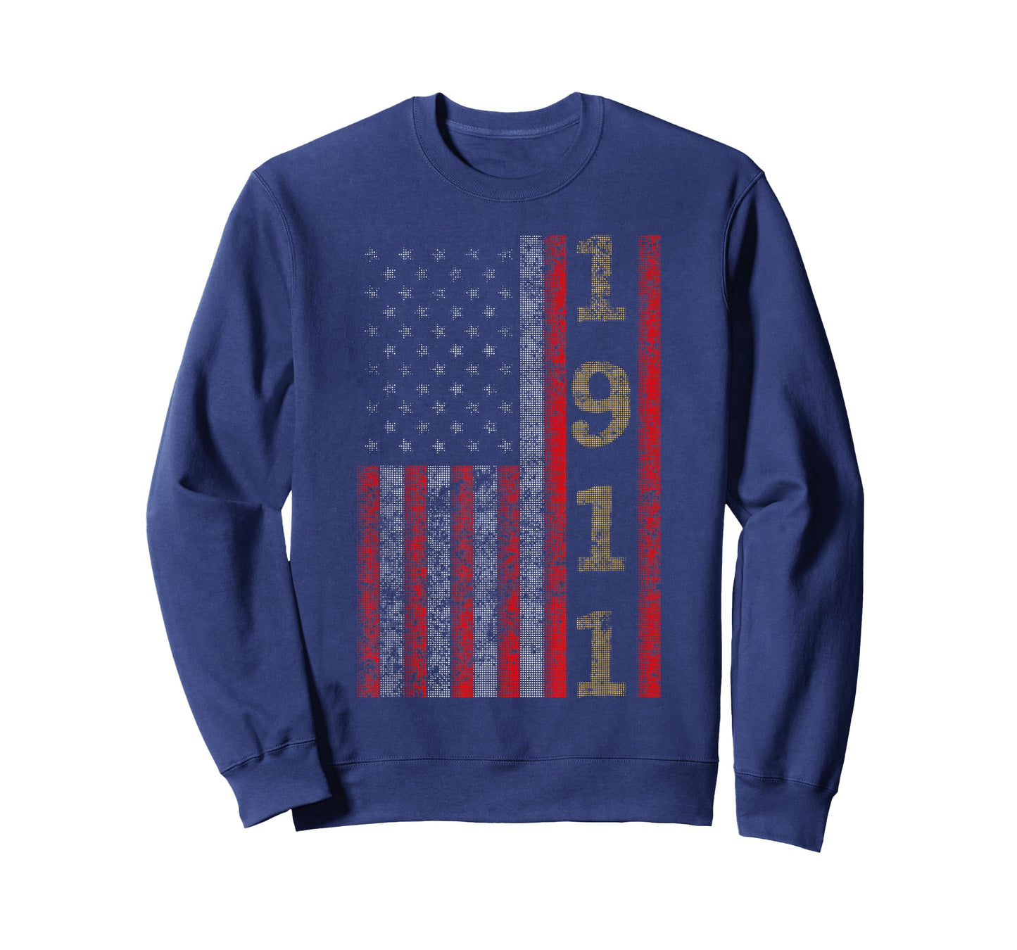 Cool Patriotic 1911 USA - US Flag Birthday Gift Idea T-Shirt T-Shirt