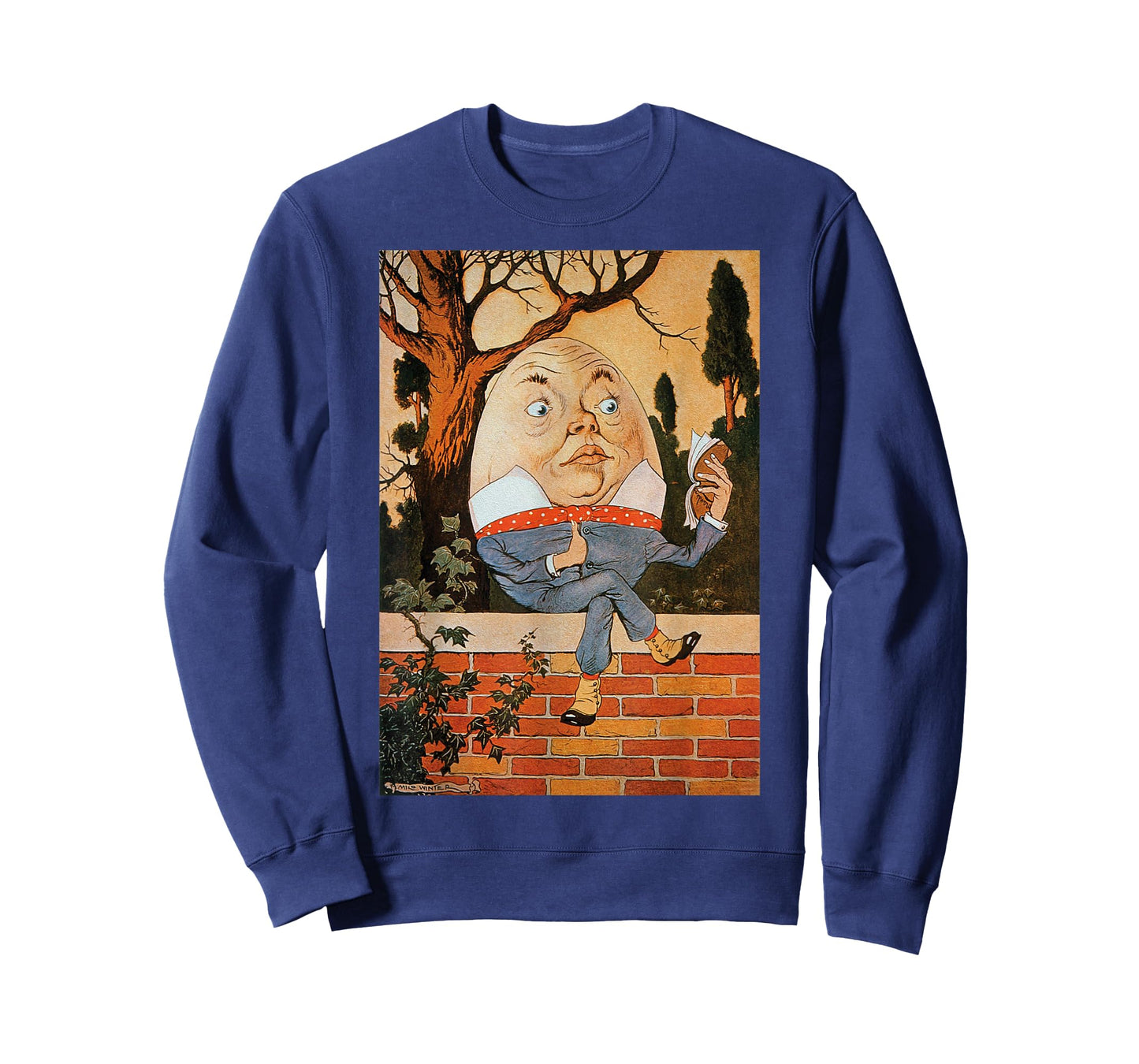 Classic Fairytale Nursery Rhymes Humpty Dumpty Sat on a Wall T-Shirt