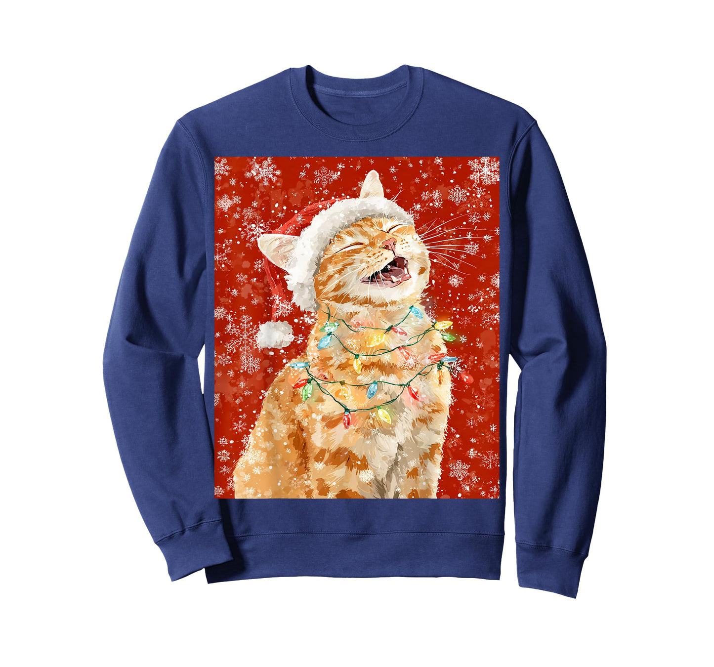 Christmas Orange Cat T-Shirt
