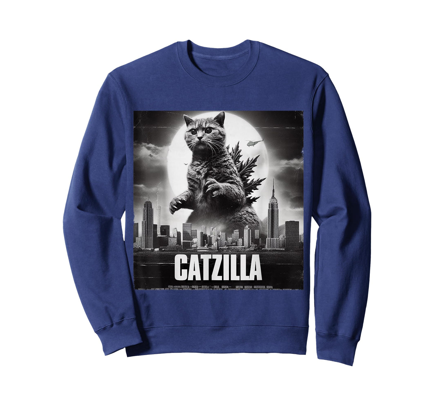 Catzilla Cat Japanese Art Funny T-Shirt