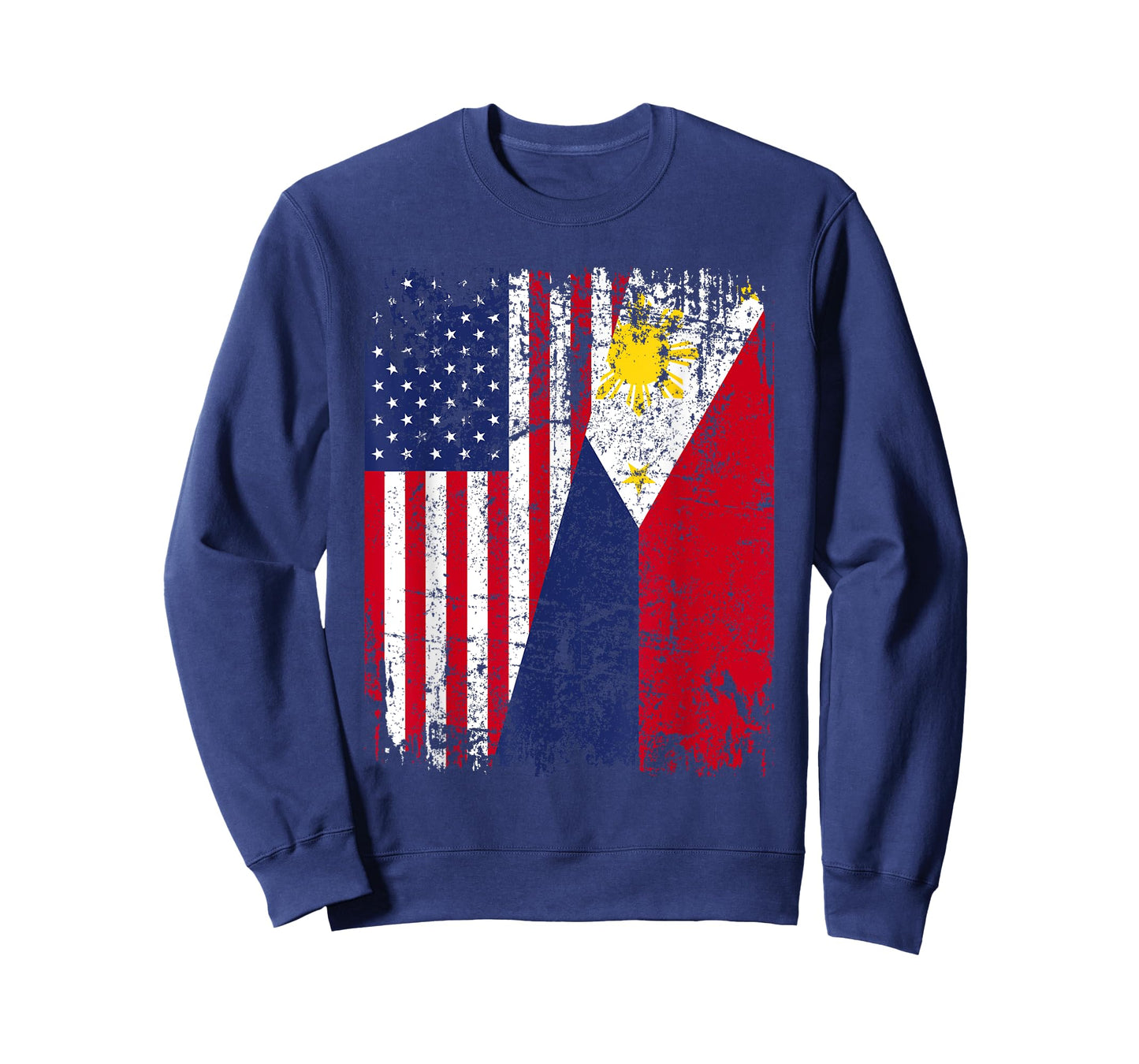 FILIPINO American Flag | Men Women Kids USA PHILIPPINES FLAG T-Shirt