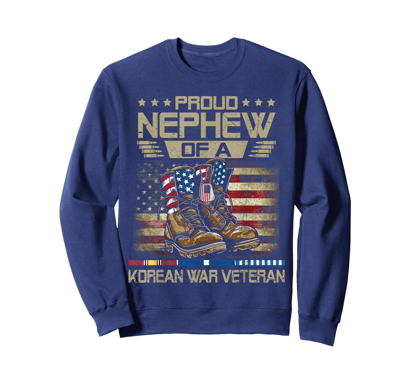 Proud Nephew Of US Korean War Veteran Family Matching T-Shirt