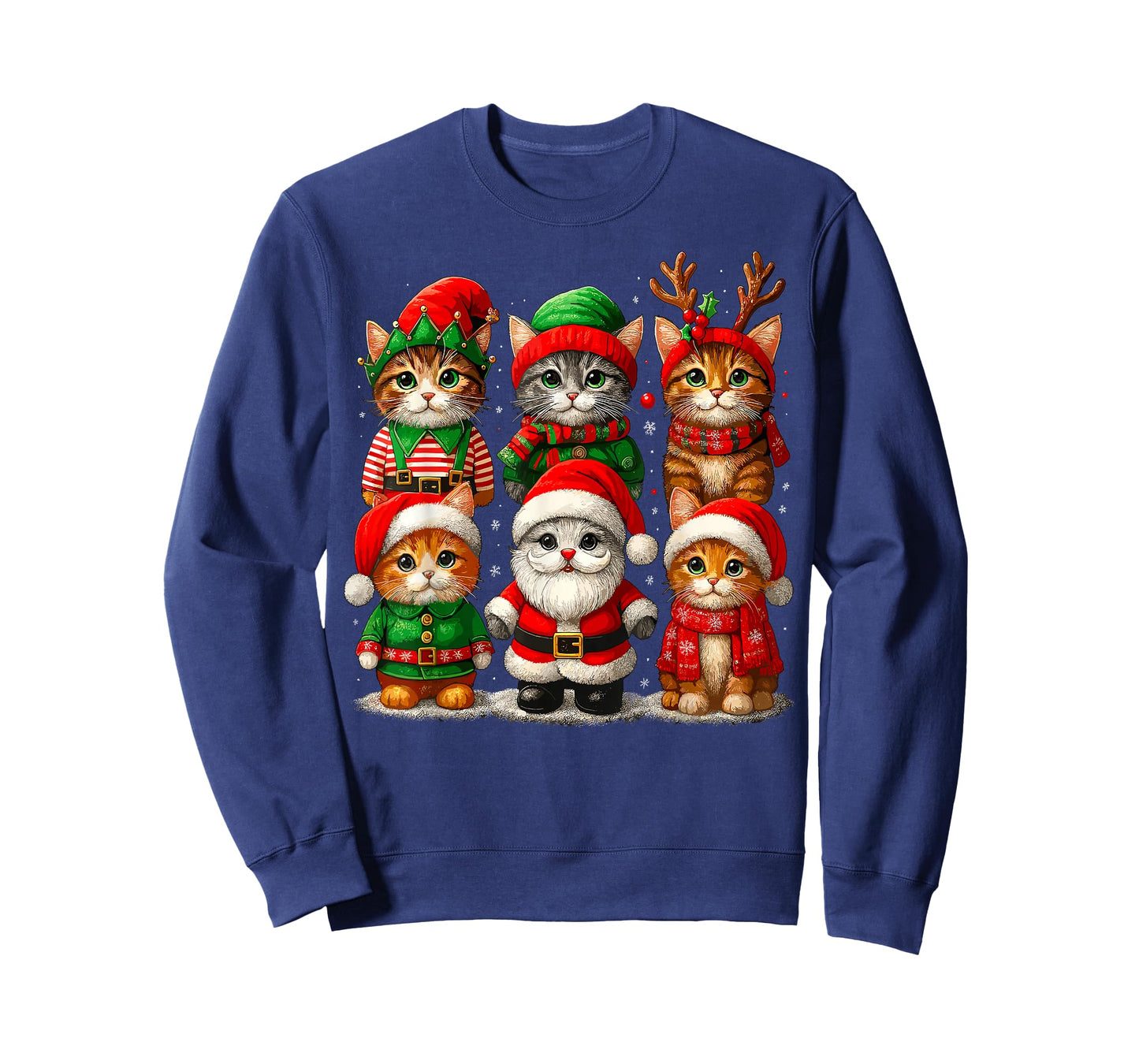 Cute Christmas Cats T-Shirt
