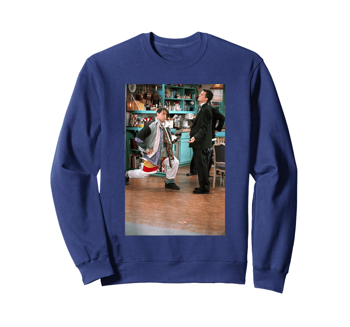 Friends Joey on One Knee with Chandler Photo TV Show T-Shirt