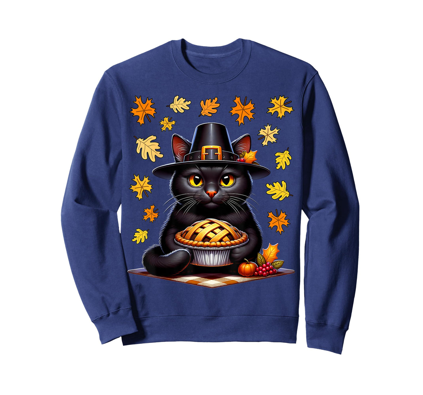 Black Cat Thanksgiving Black Cat Thanksgiving T-Shirt