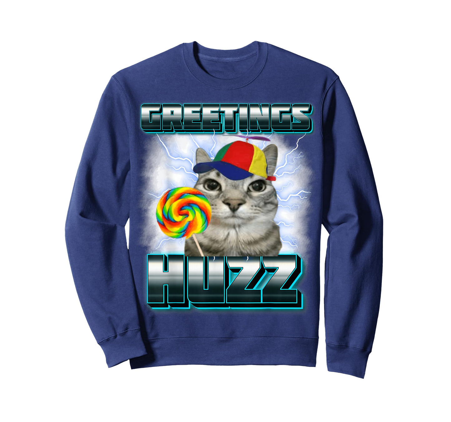Greetings Huzz Meme Cat Meme Funny Memes Internet Memes Joke T-Shirt