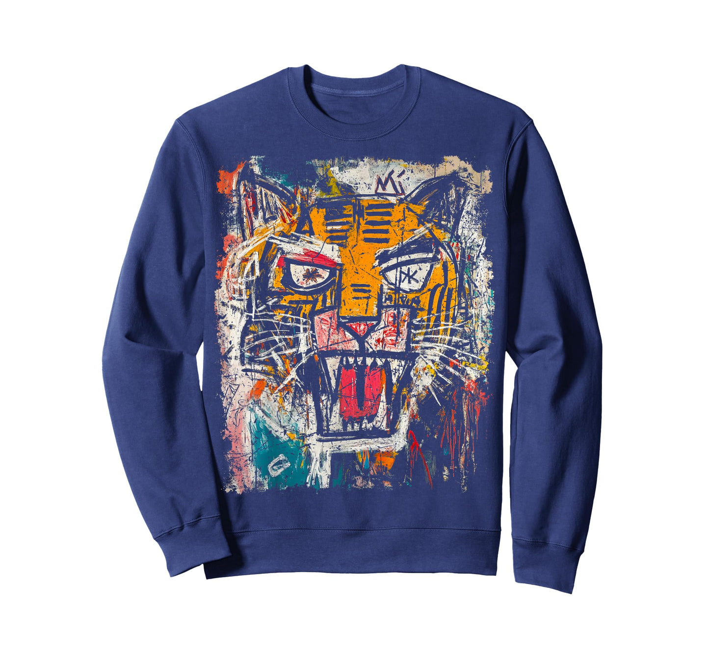 Pop Art Style Tiger 90s Graffiti T-Shirt