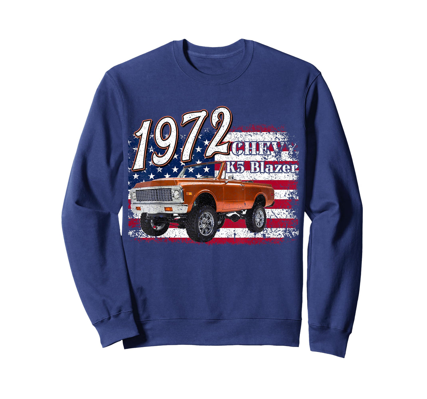 1972 72 K5 Blazer 4th Of July American Truck T-Shirt
