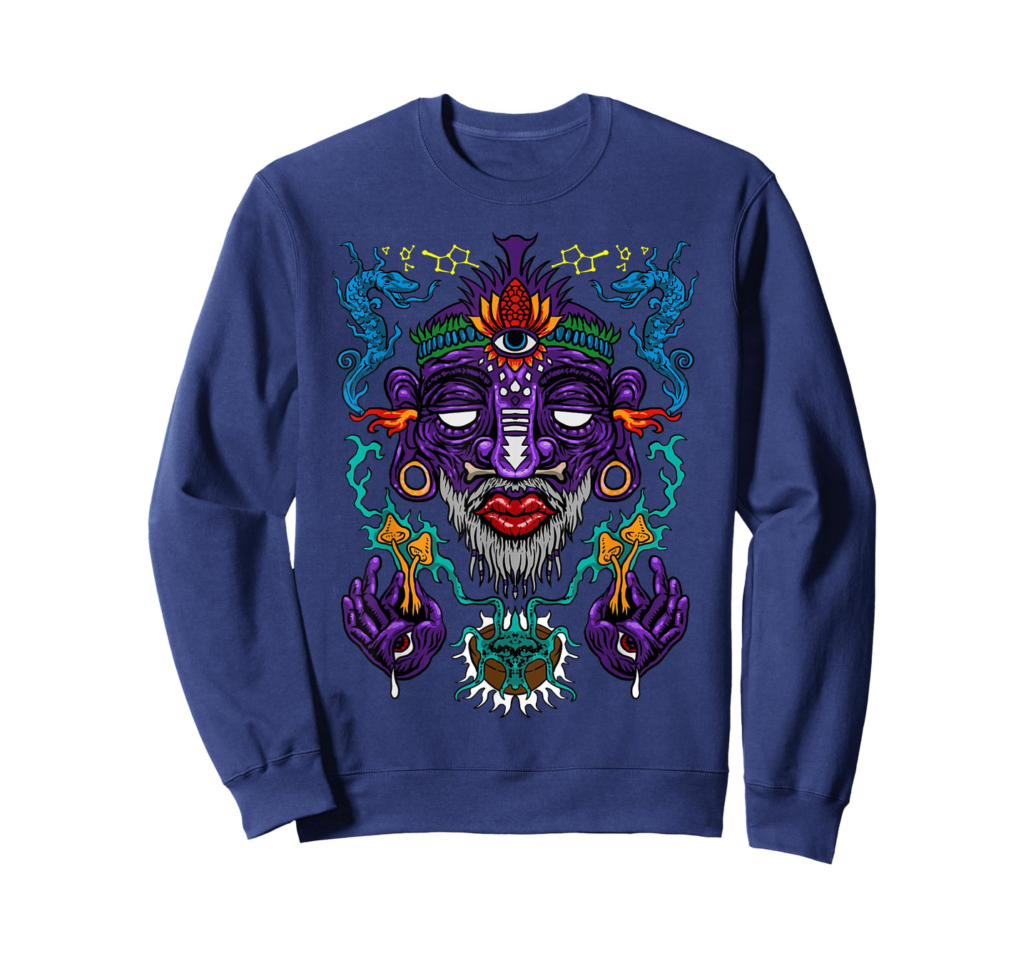Colorful Witch Doctor | Psychedelic Shaman | Medicine Men T-Shirt