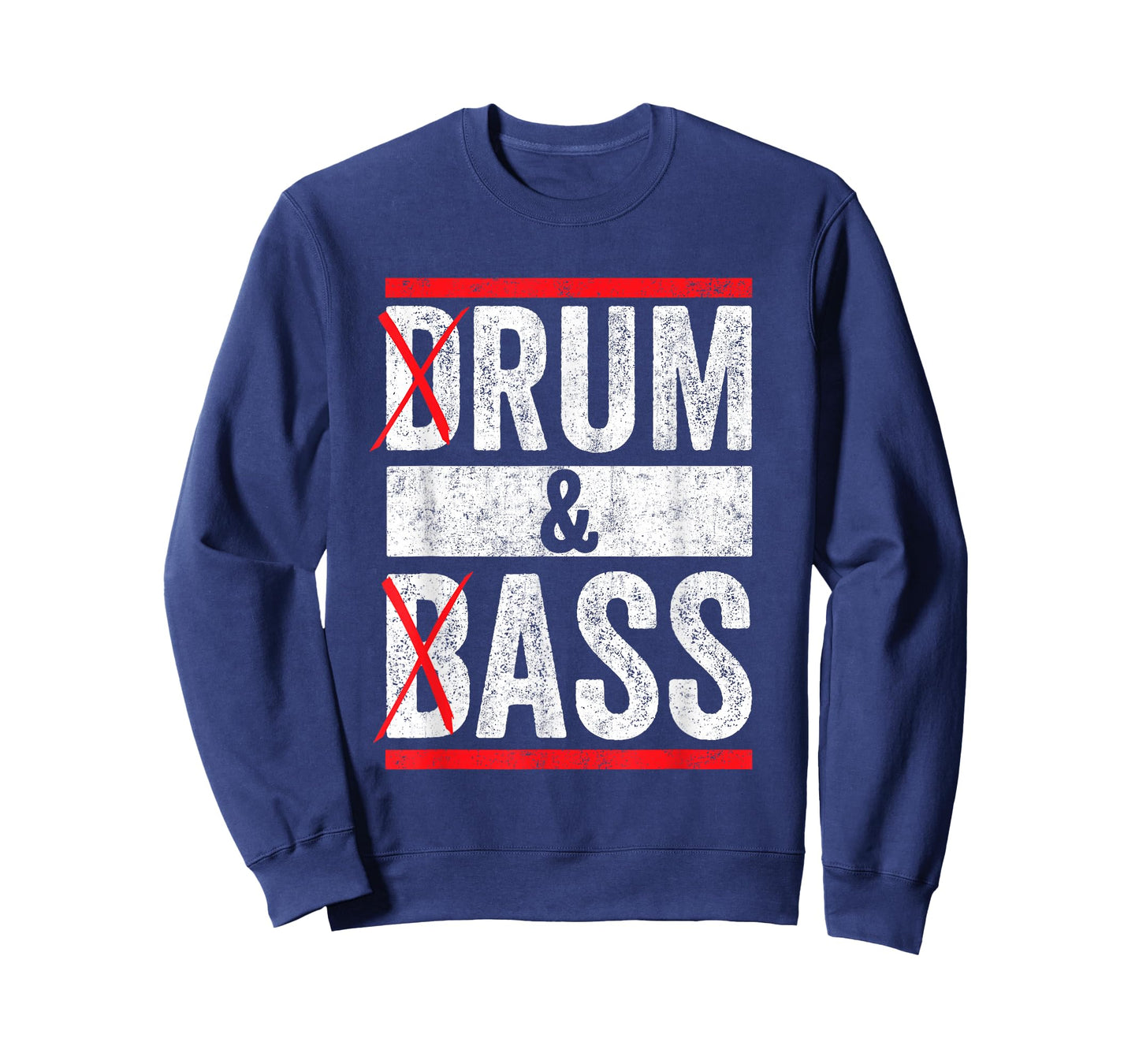 Vintage Drum & Bass/Rum & Ass Funny T-Shirt