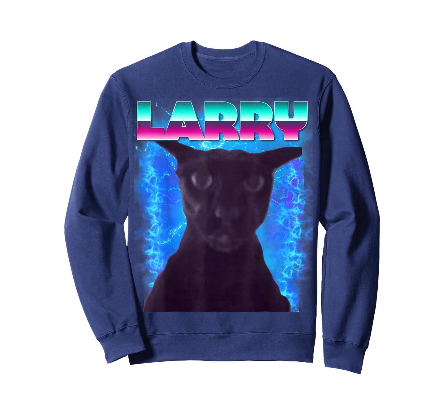 Evil Larry Meme Larry Cat Meme Cursed Memes Brainrot Memes T-Shirt