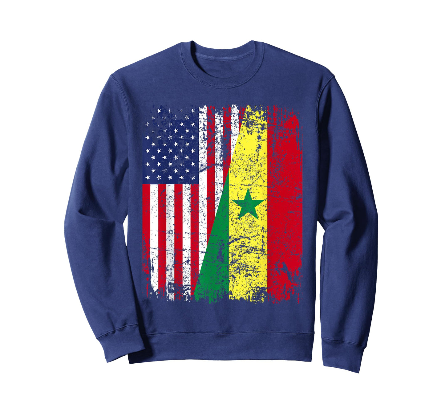 SENEGALESE American Flag | Men Women Kids | SENEGAL T-Shirt