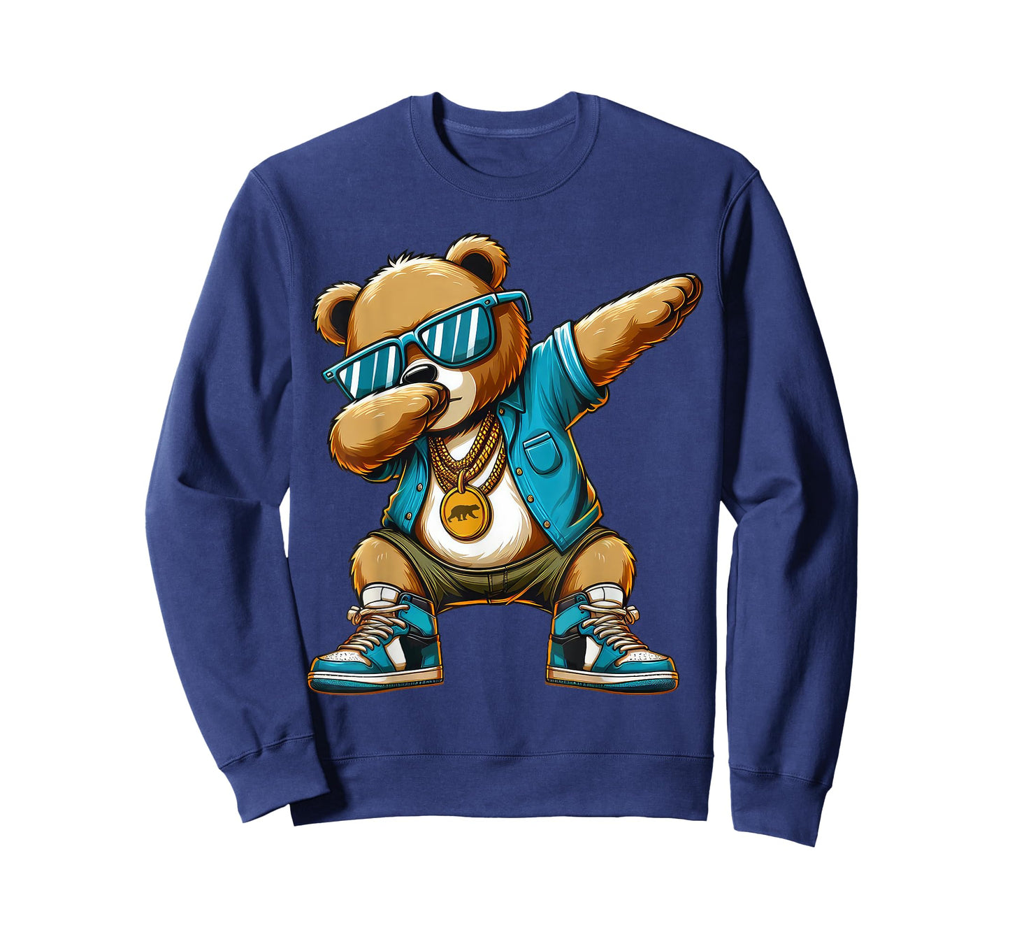 Dabbing Bear Funny Bear Dab Dance Boys Girls Kids T-Shirt