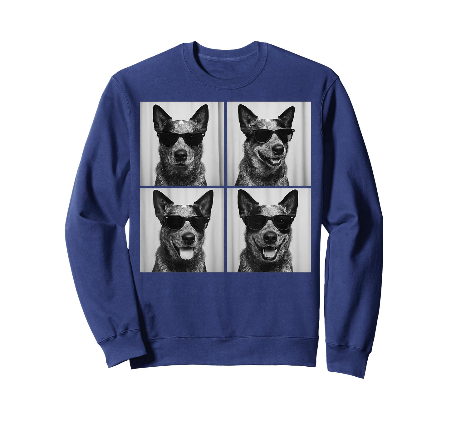 Funny Blue Heeler Lover Cute Dog Photo Booth T-Shirt