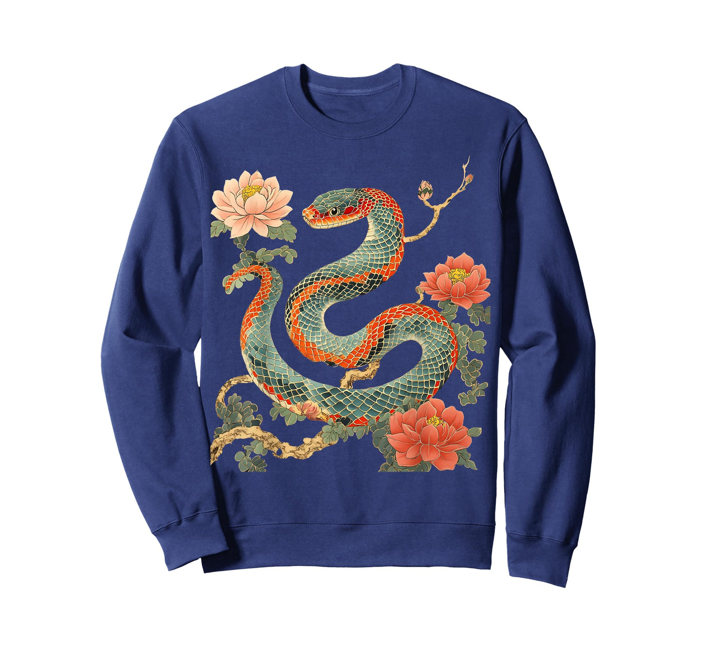 Year of The Snake 2025 Cool Snake Graphic Art Mens Womens T-Shirt