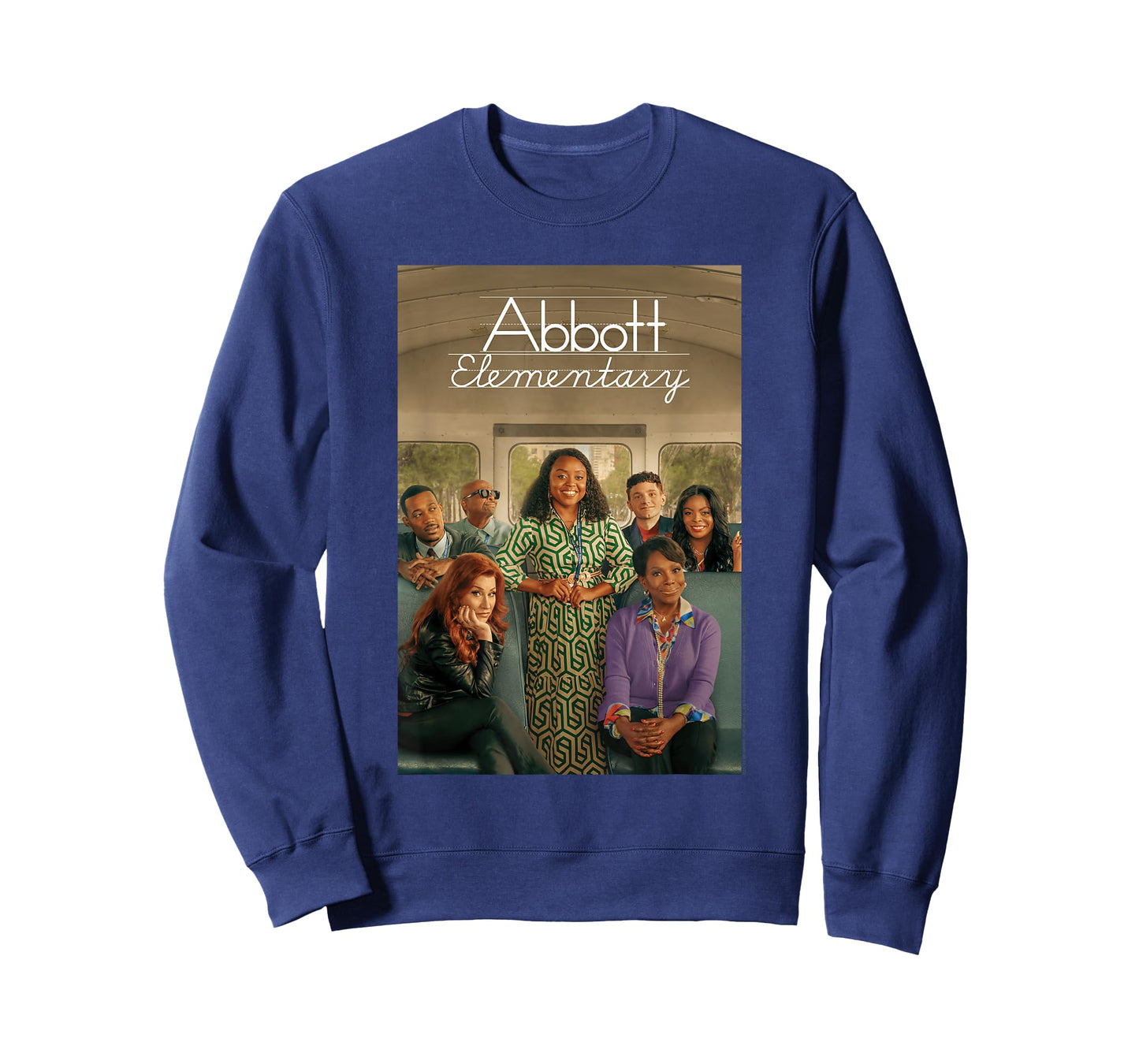 Abbott Elementary Poster with Teachers Funny TV Show T-Shirt