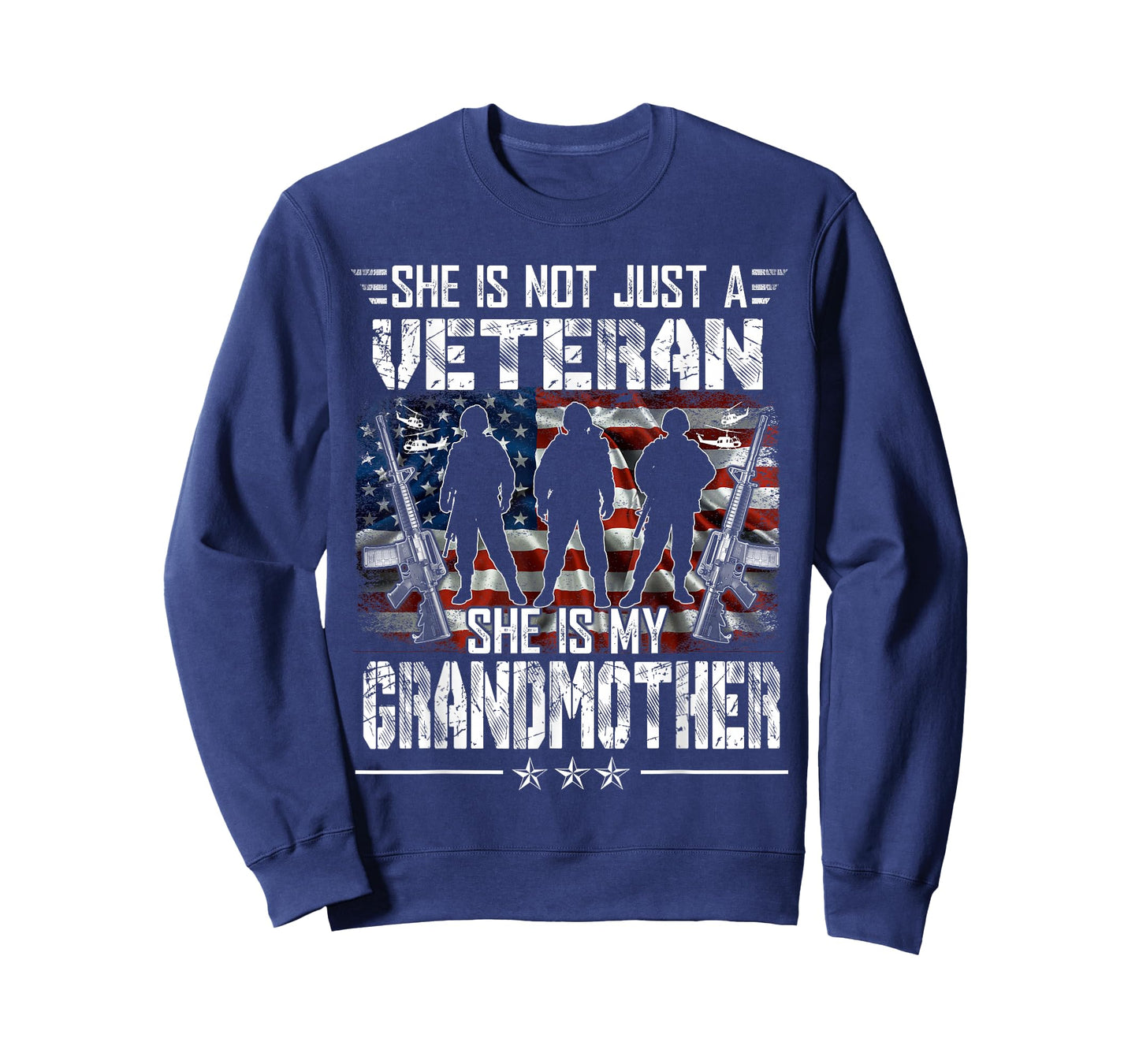 She Is Not Just A Veteran My Grandmother Veterans Day T-Shirt