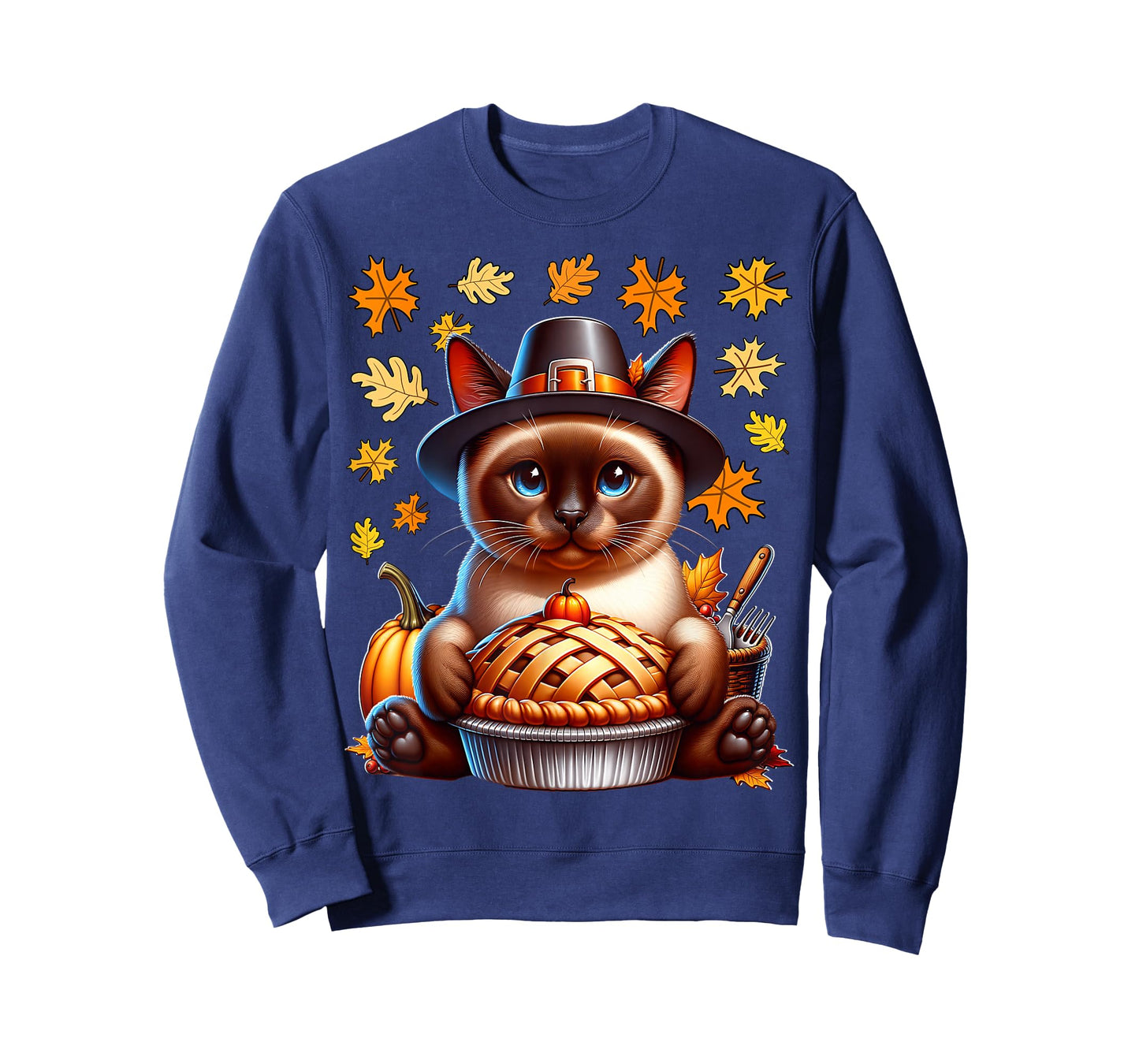 Siamese Cat Thanksgiving Siamese Cat Thanksgiving T-Shirt